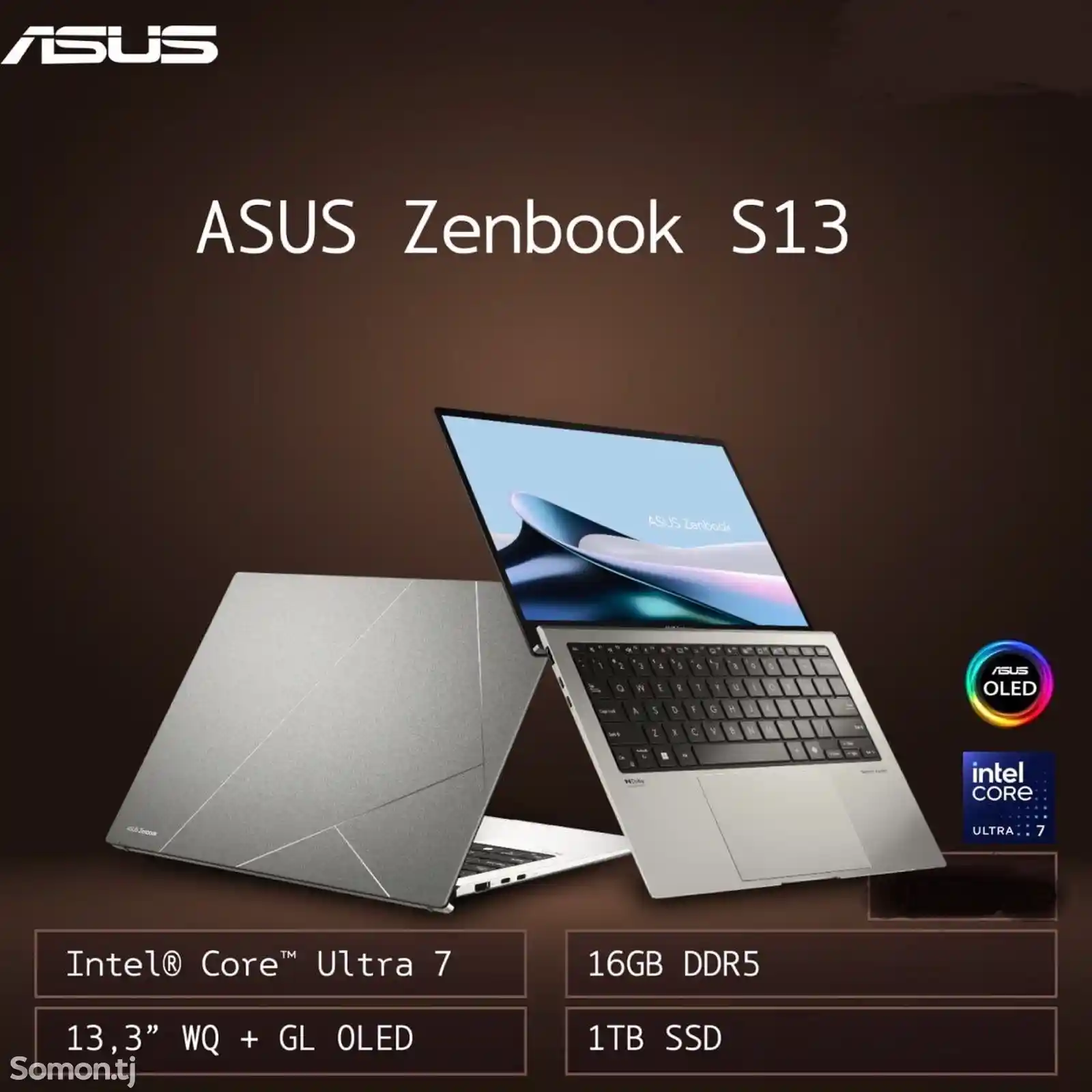 Ноутбук Asus Zenbook S13 Core Ultra 7