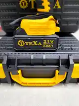 Аккумуляторный гайковёрт Texa 21V. Max 4.0Ah 600N.m-5