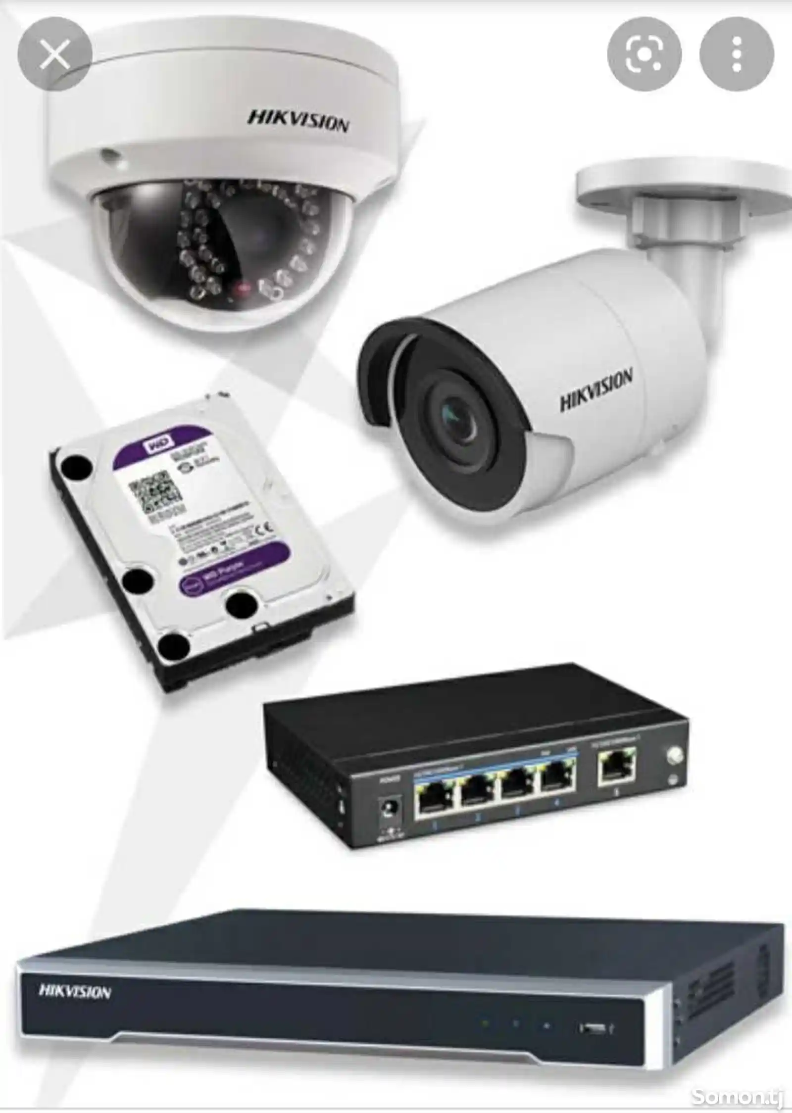 Услуги по профессиональной установке камер видеонаблюдения и домофонов-1
