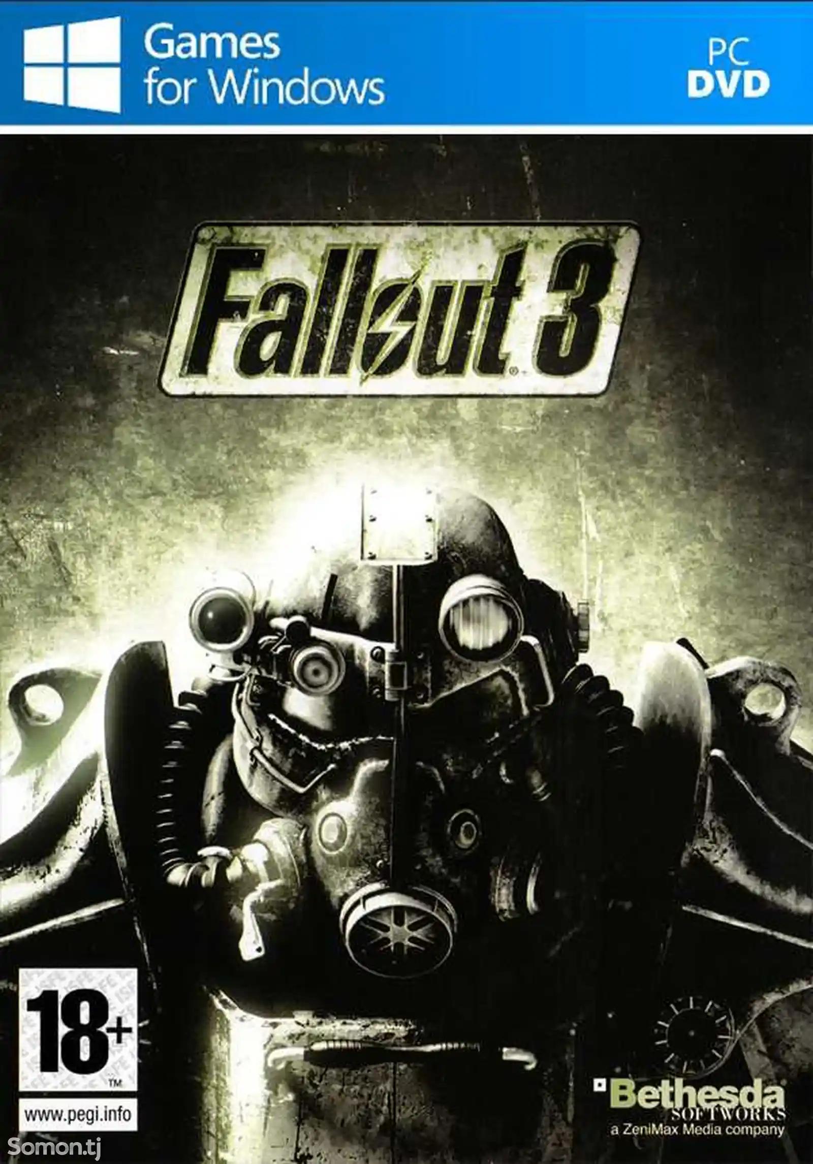 Игра Fallout 3 для компьютера-пк-pc-1