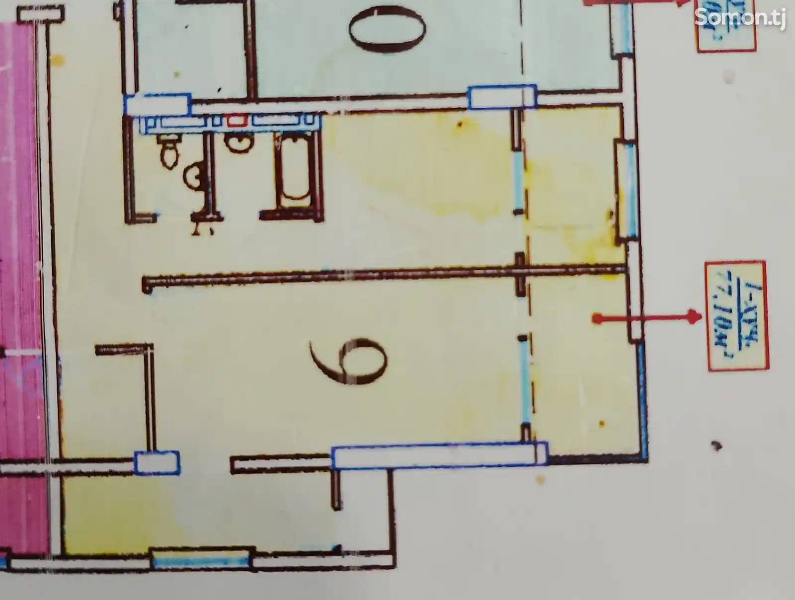 1-комн. квартира, 10 этаж, 77 м², Фирдавси-4