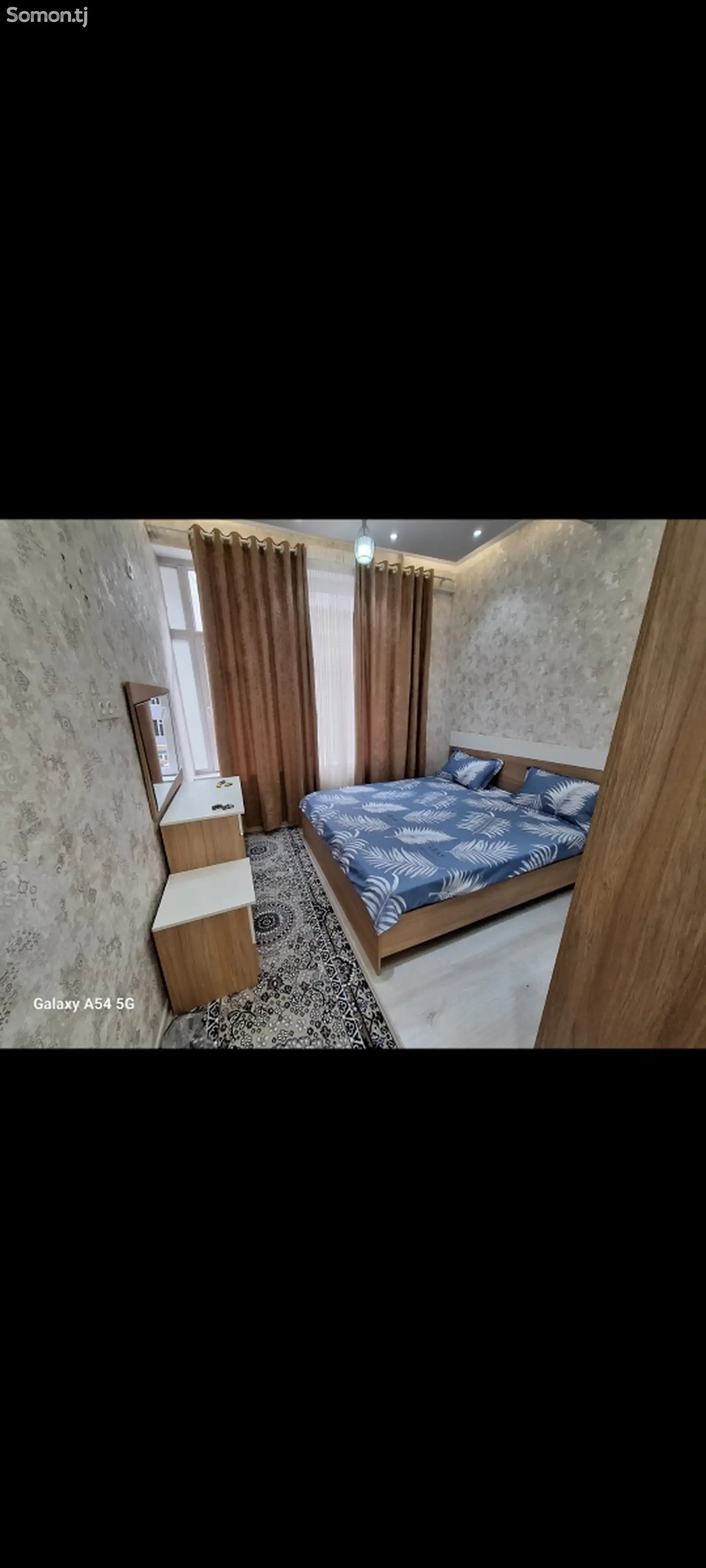 2-комн. квартира, 6 этаж, 60м², Сомони-1