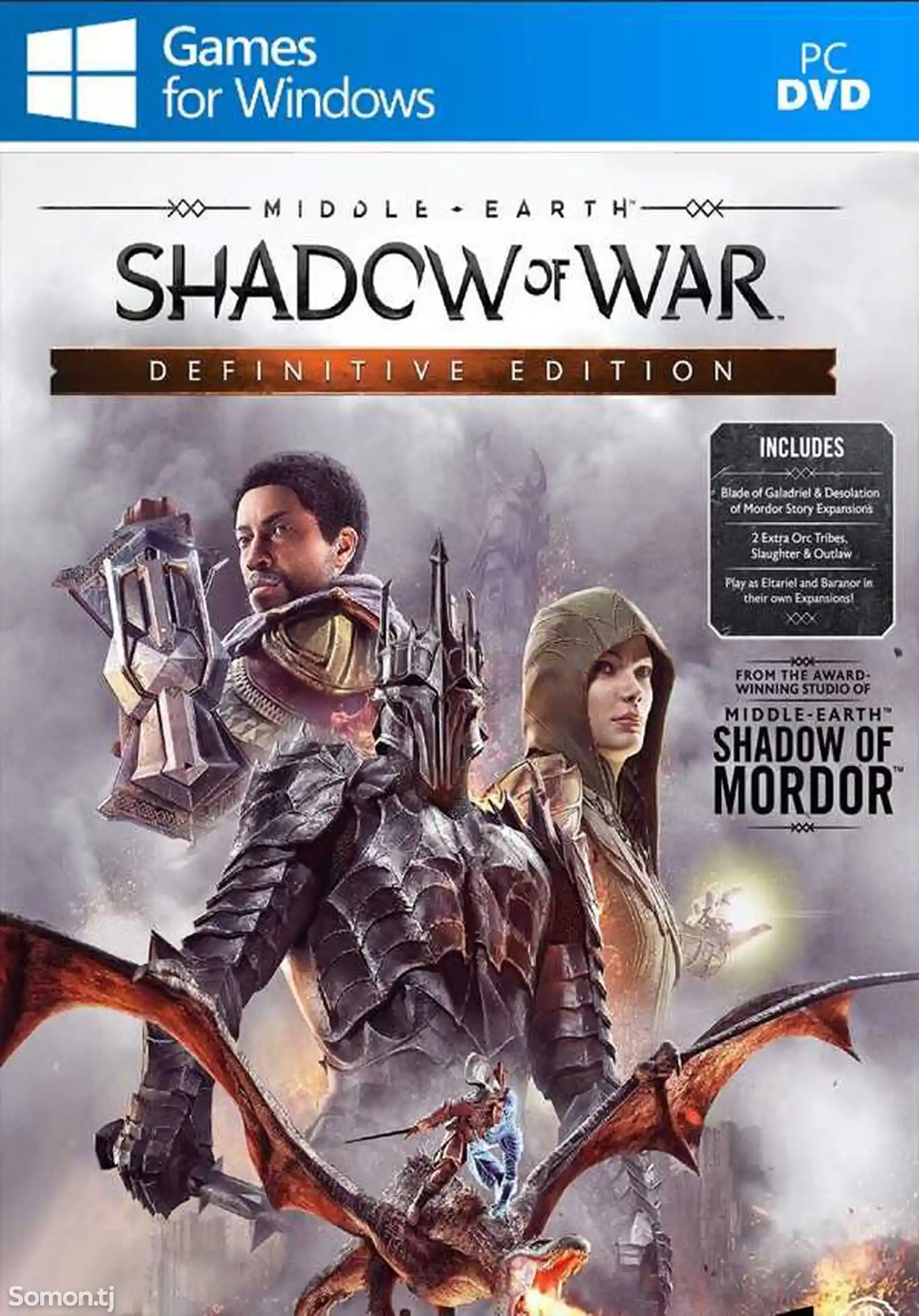 Игра Middle-earth - Shadow of War DE для компьютера-пк-pc-1