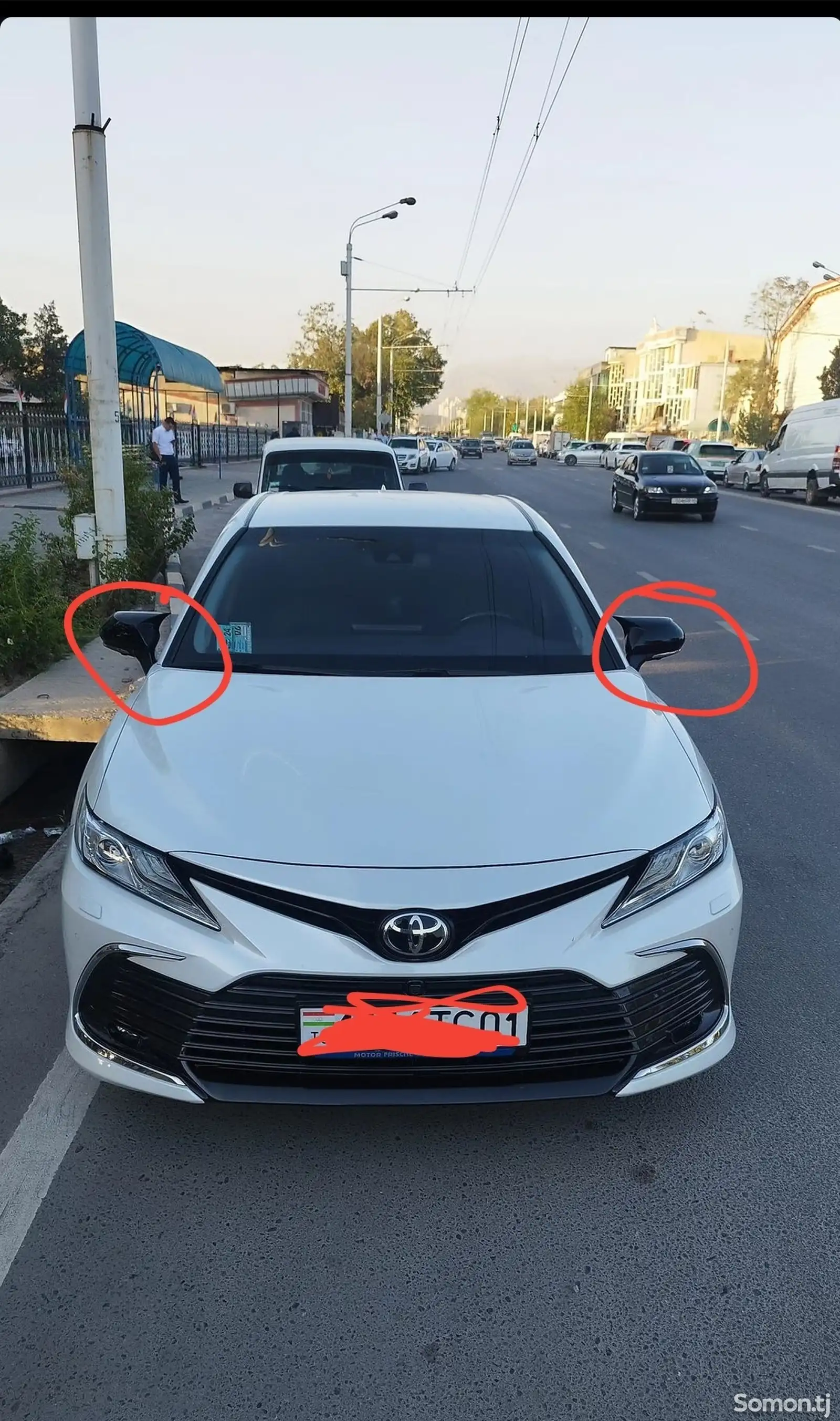 Крышка бетмен на Toyota Camry 6