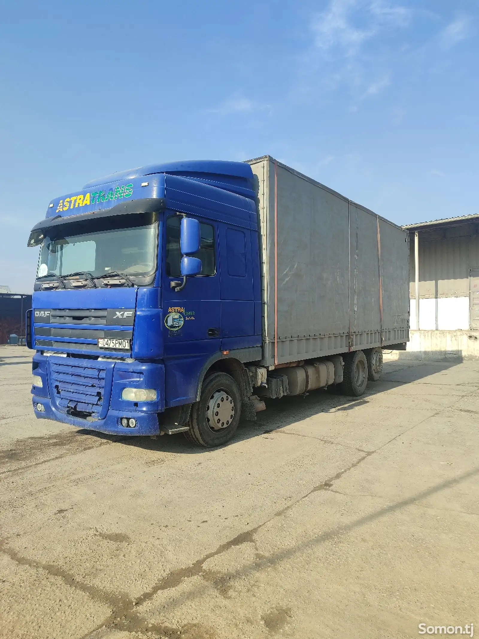 Бортовой грузовик DAF XF 105, 2008-1