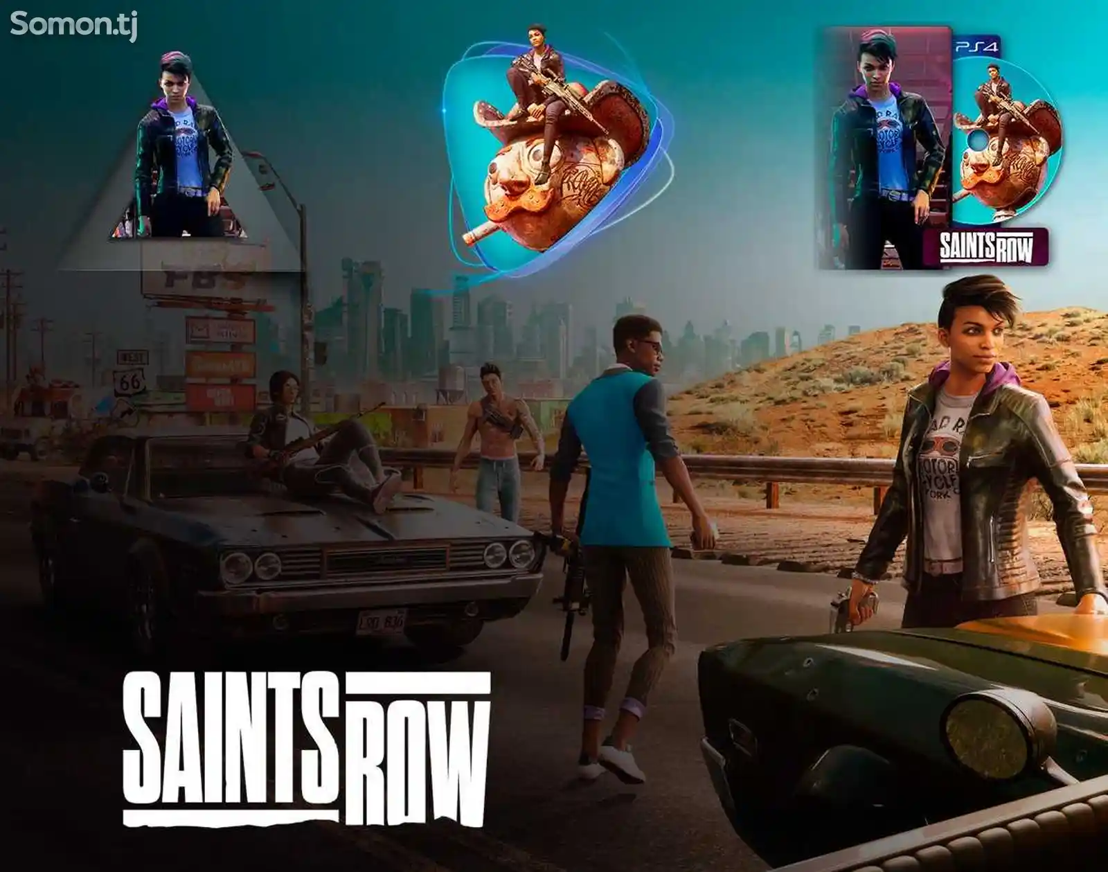 Игра Saints Row Gold Edition для Sony PS4-3
