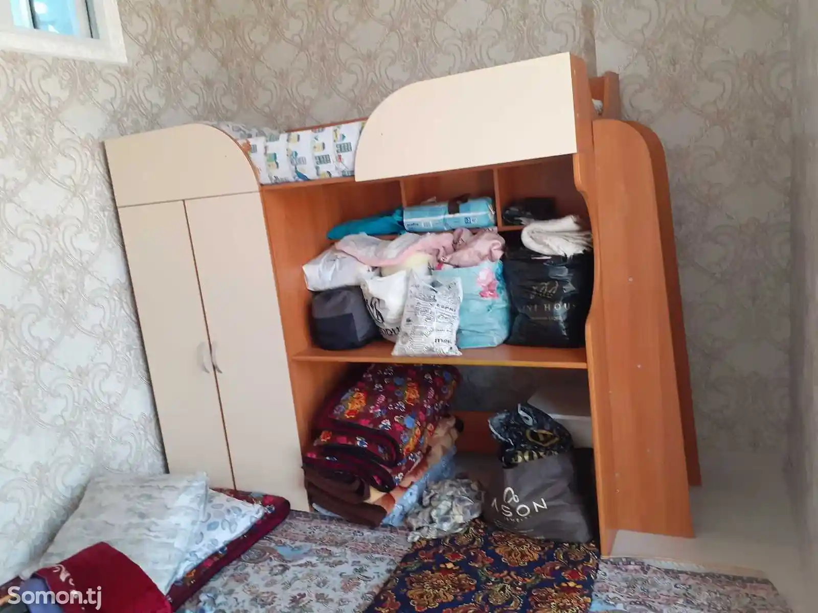 Детская кровать со шкафом-3