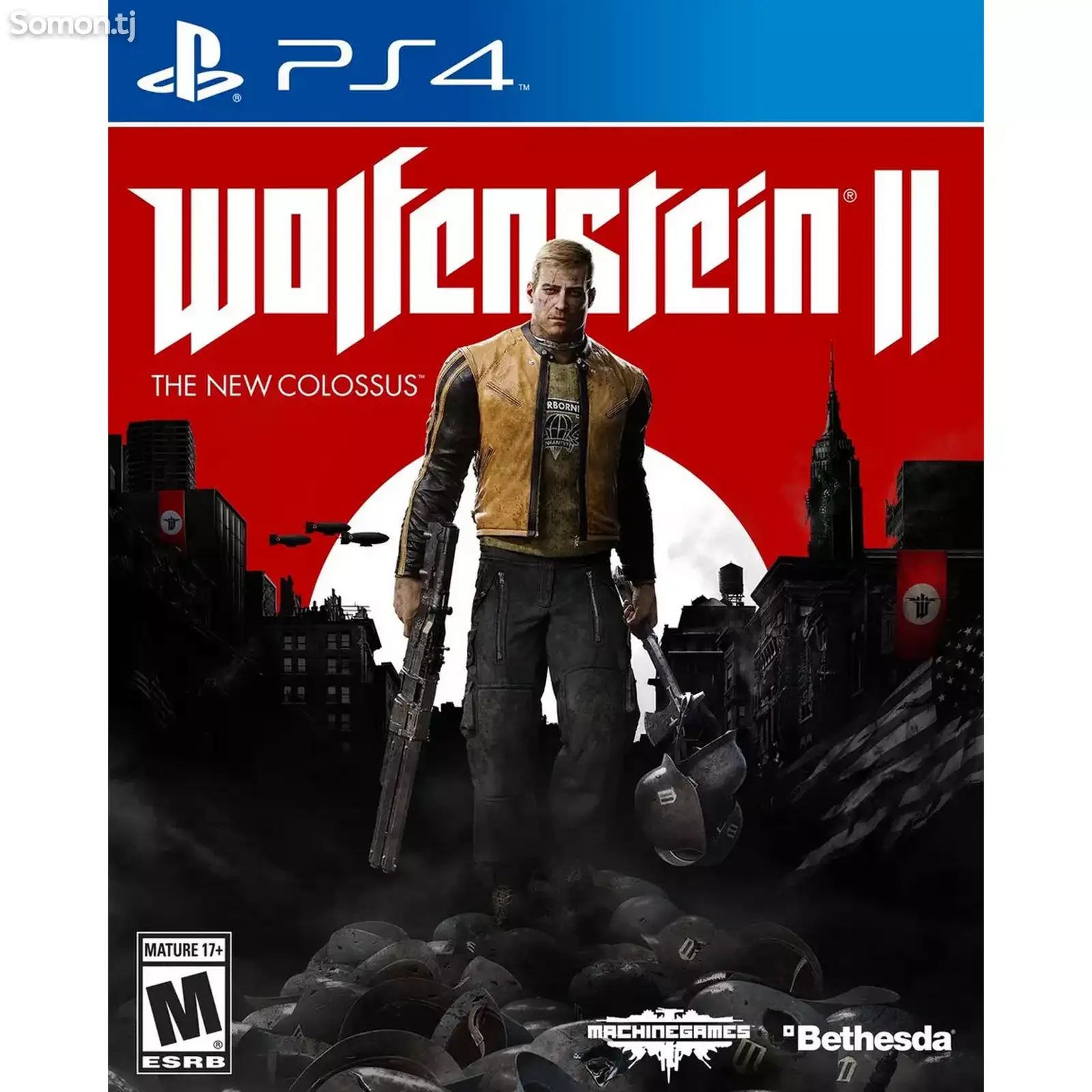 Игра Wolfenstein 2 The New Colossus для PS4