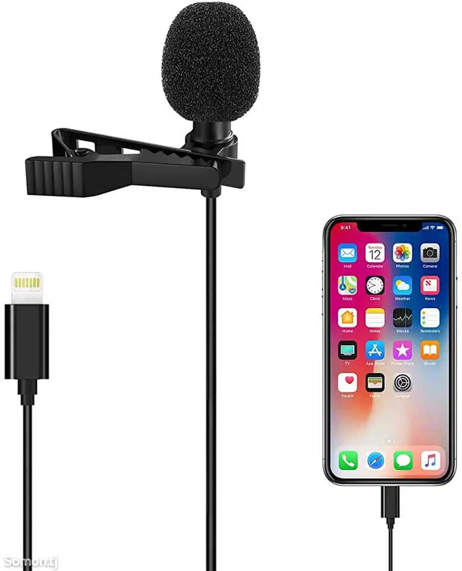 Петличный проводной микрофон ihp для Apple iPhone-3