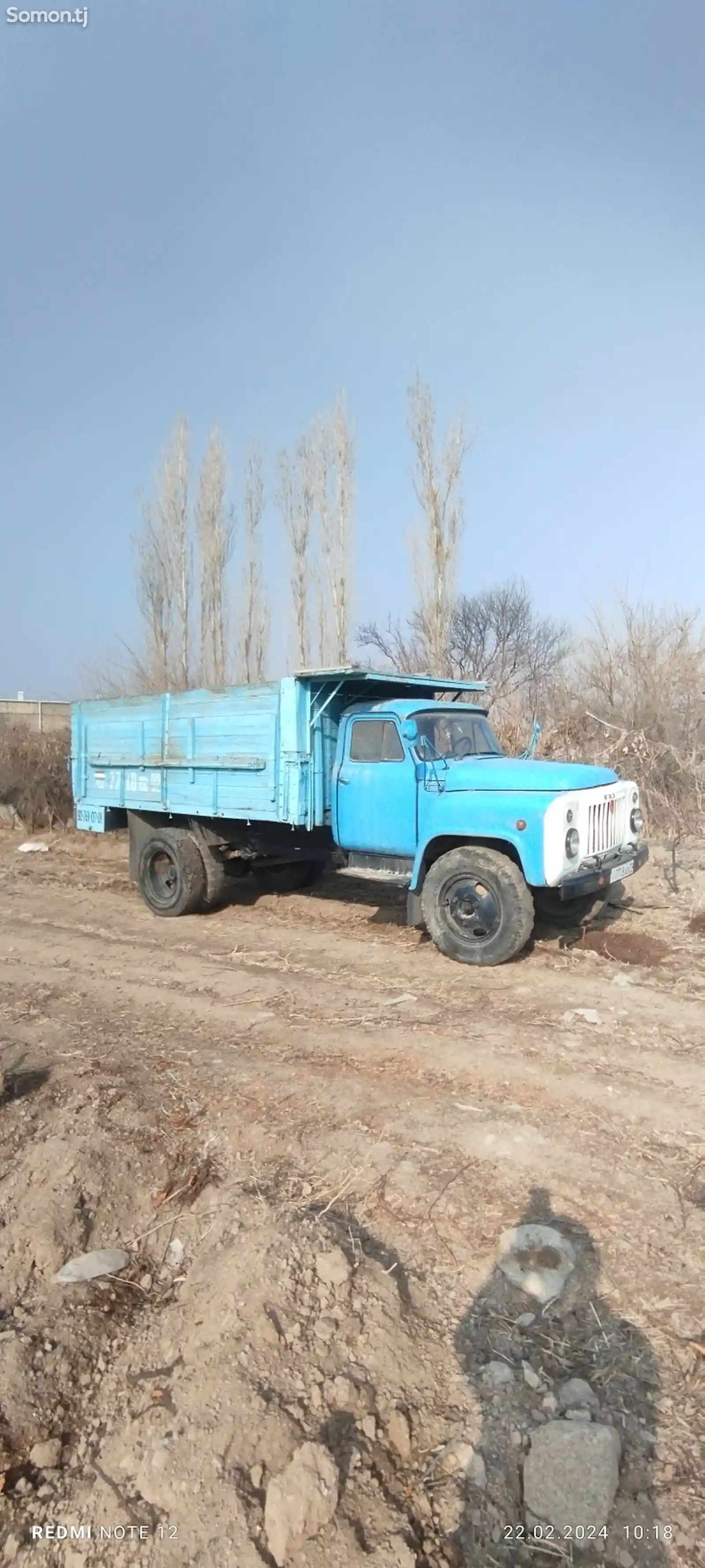 Бортовой грузовик Газ-53, 1992-4