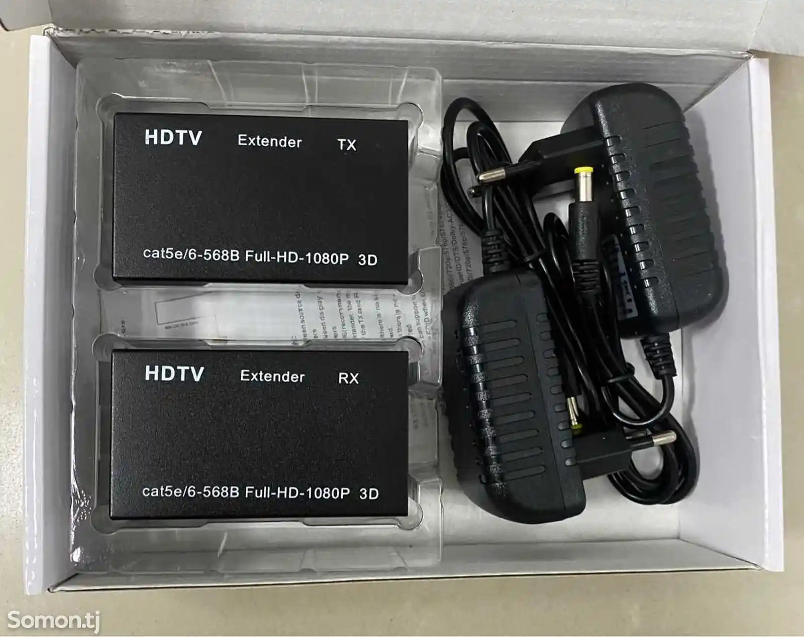 HDMI удлинитель 60M с блоком питания-1