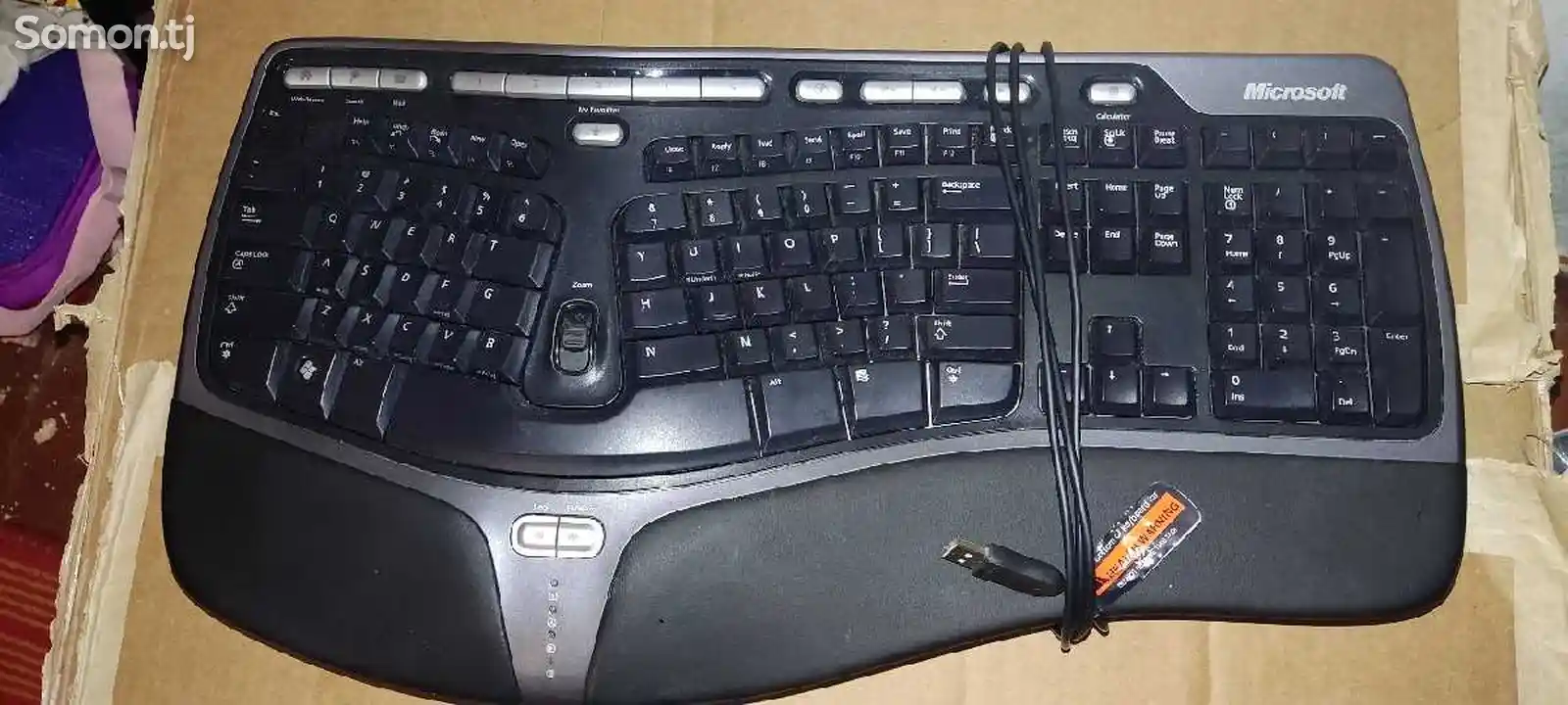 Клавиатура microsoft natural ergonomic keyboard 4000-2