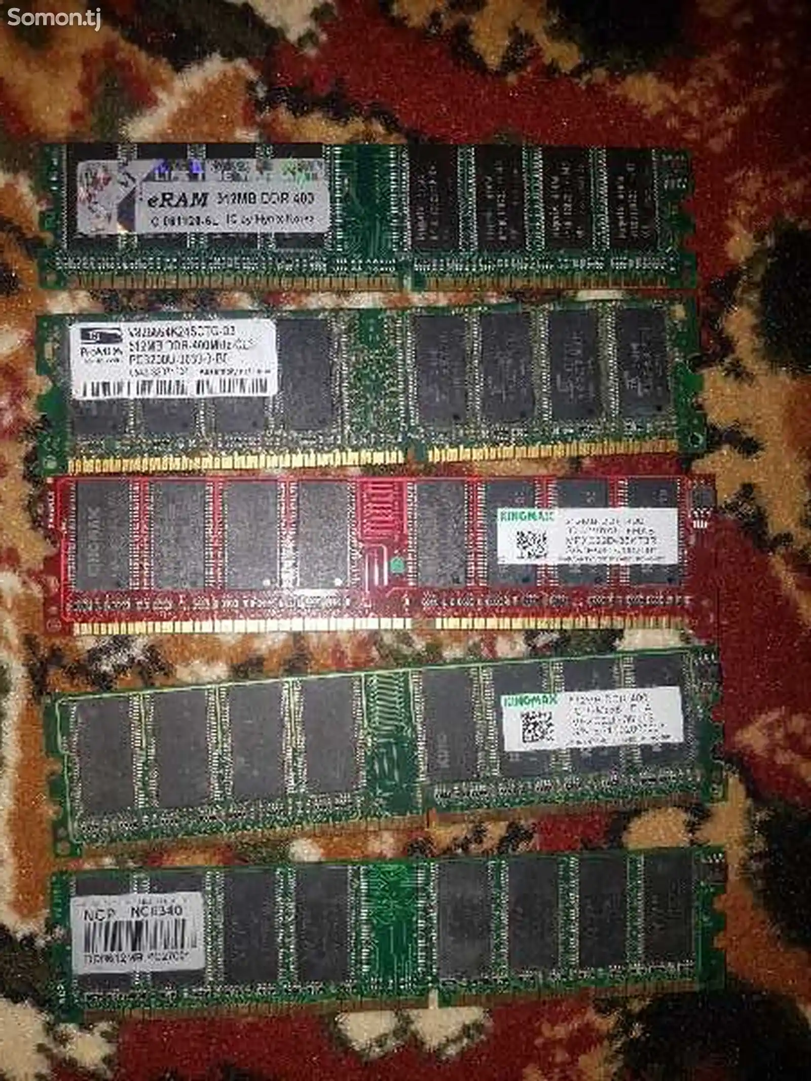 Оперативная память DDR1 512Mb 1Gb-2