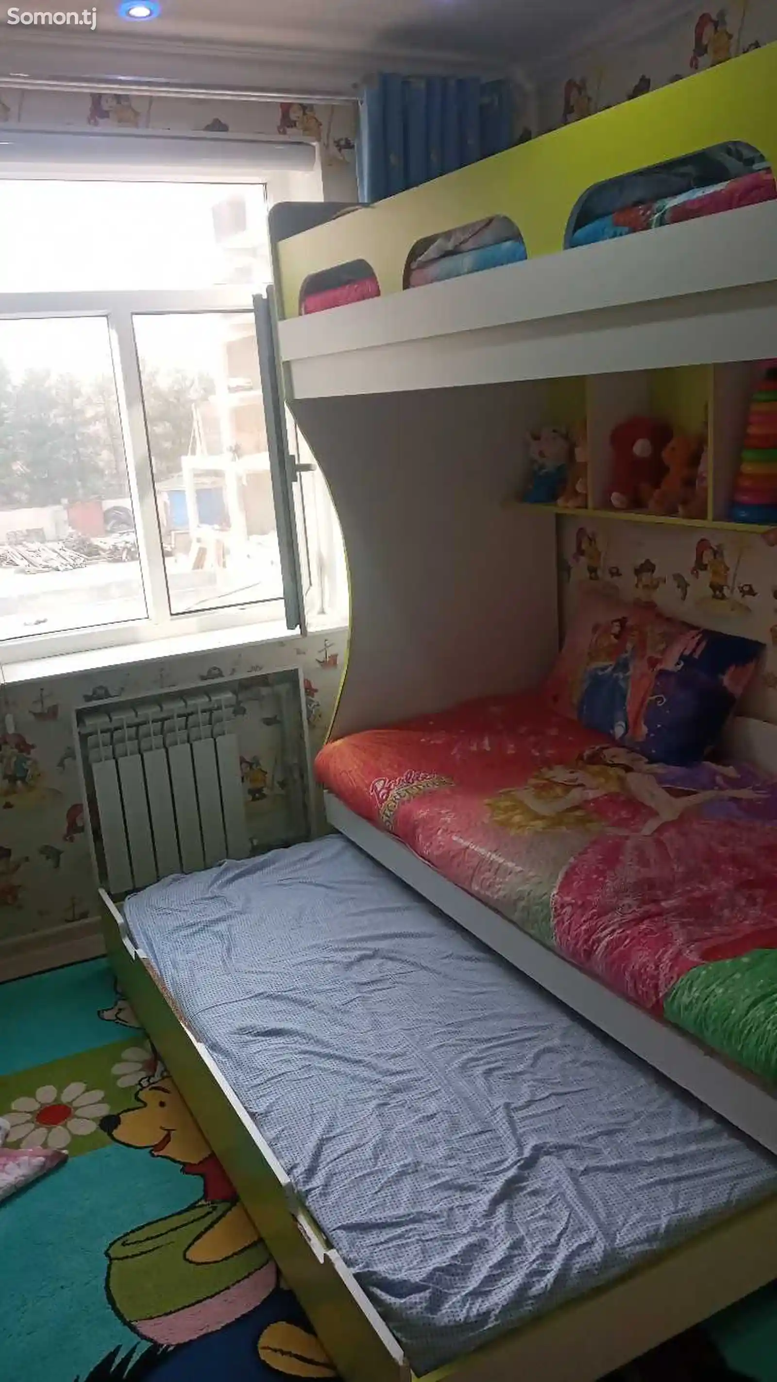 Детский спальный гарнитур с шкафом-3