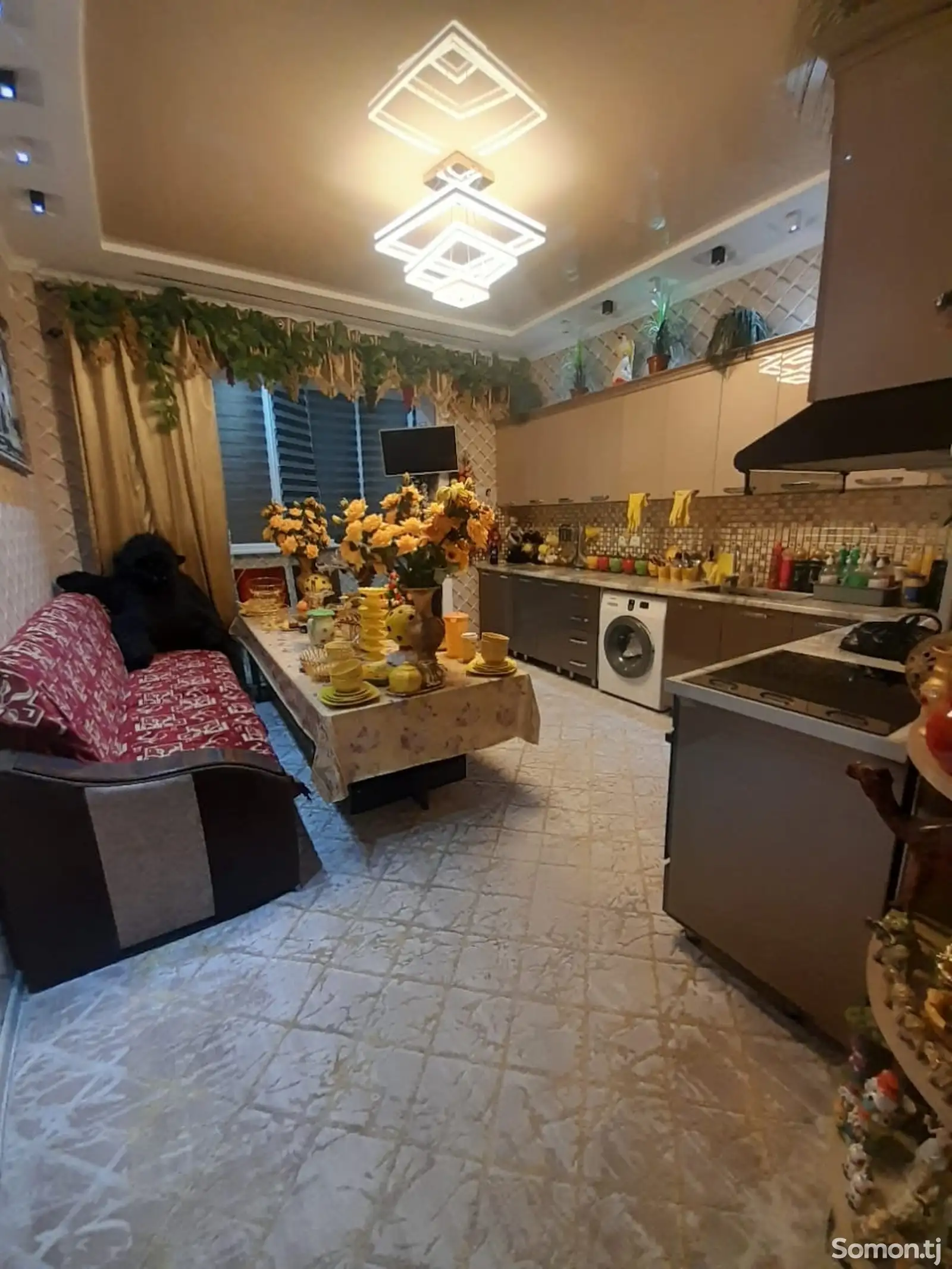 3-комн. квартира, 5 этаж, 140м², И.Сомони, театр оперы и балета-4