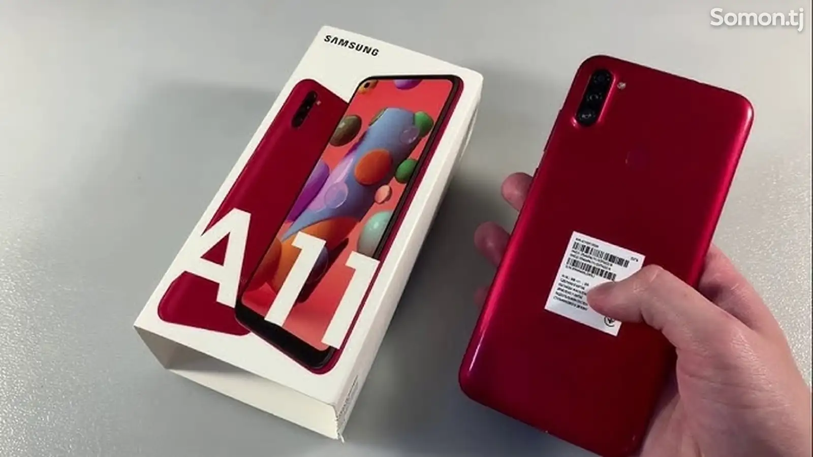 Samsung Galaxy A11 Duos Red-1