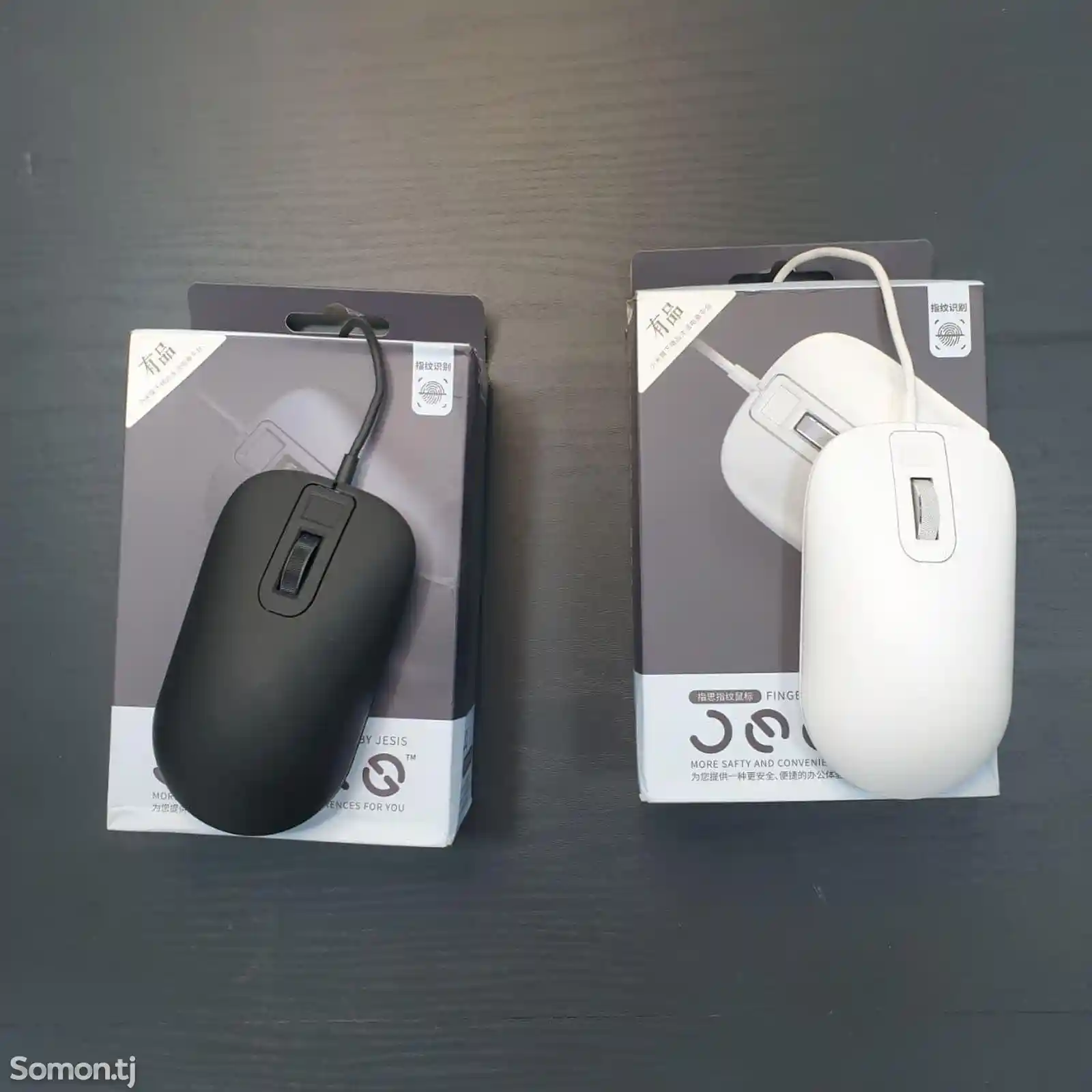 Мышь Xiaomi Mi Mouse Jesus Fingerprint-1