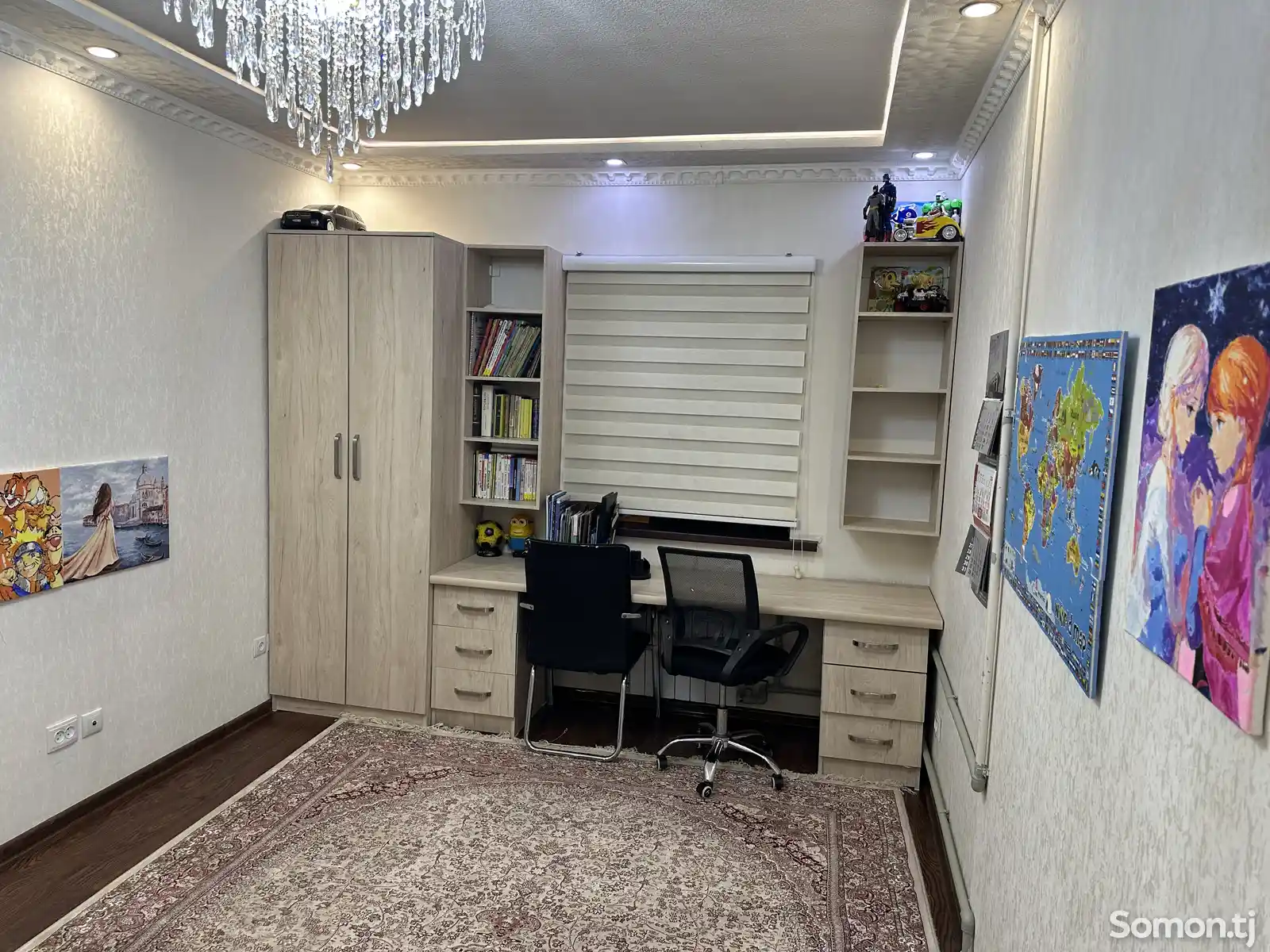 3-комн. квартира, 9 этаж, 100м², И. Сомони-13