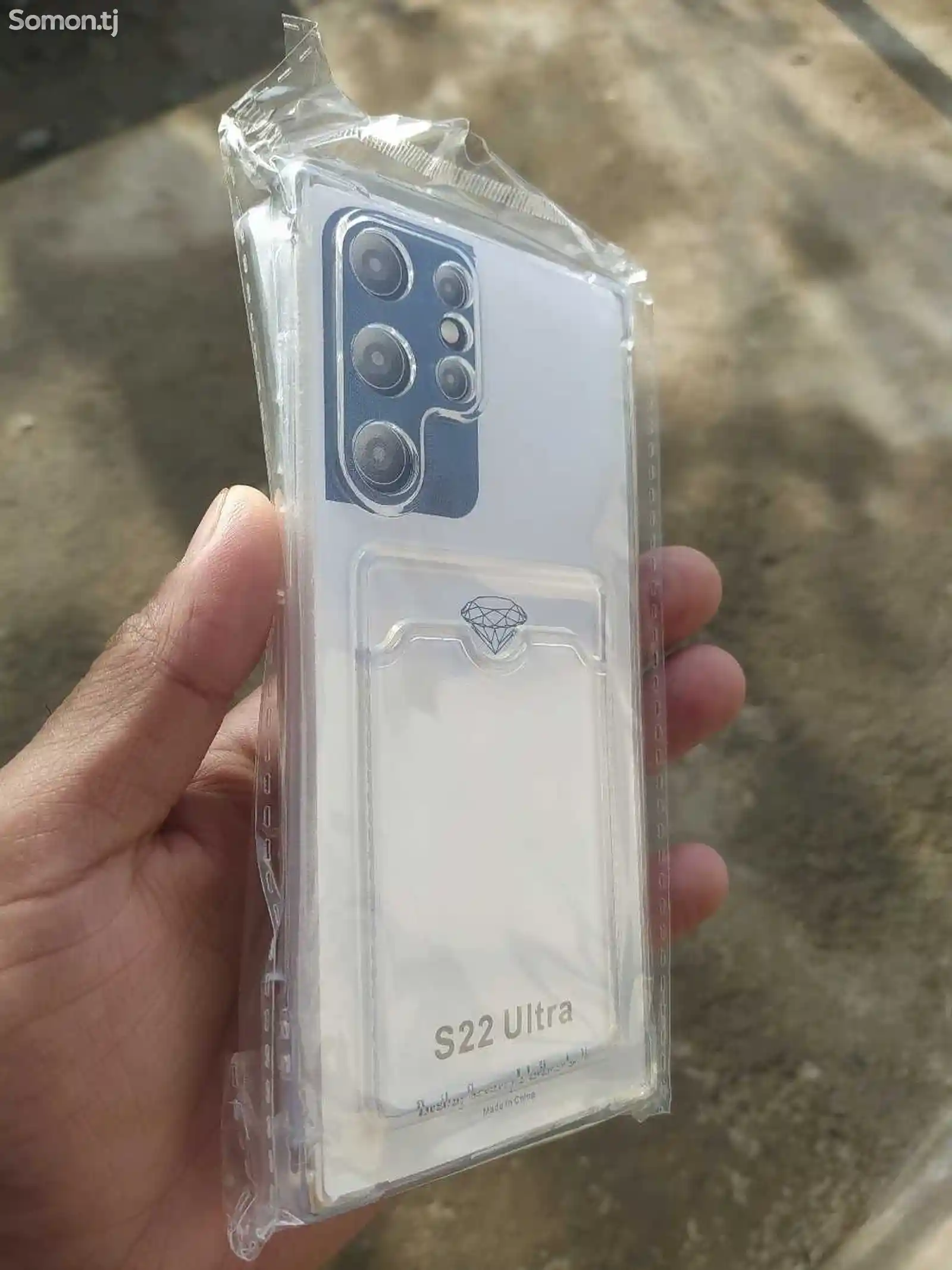 Чехлы прозрачный Samsung Galaxy S22 Ultra-3