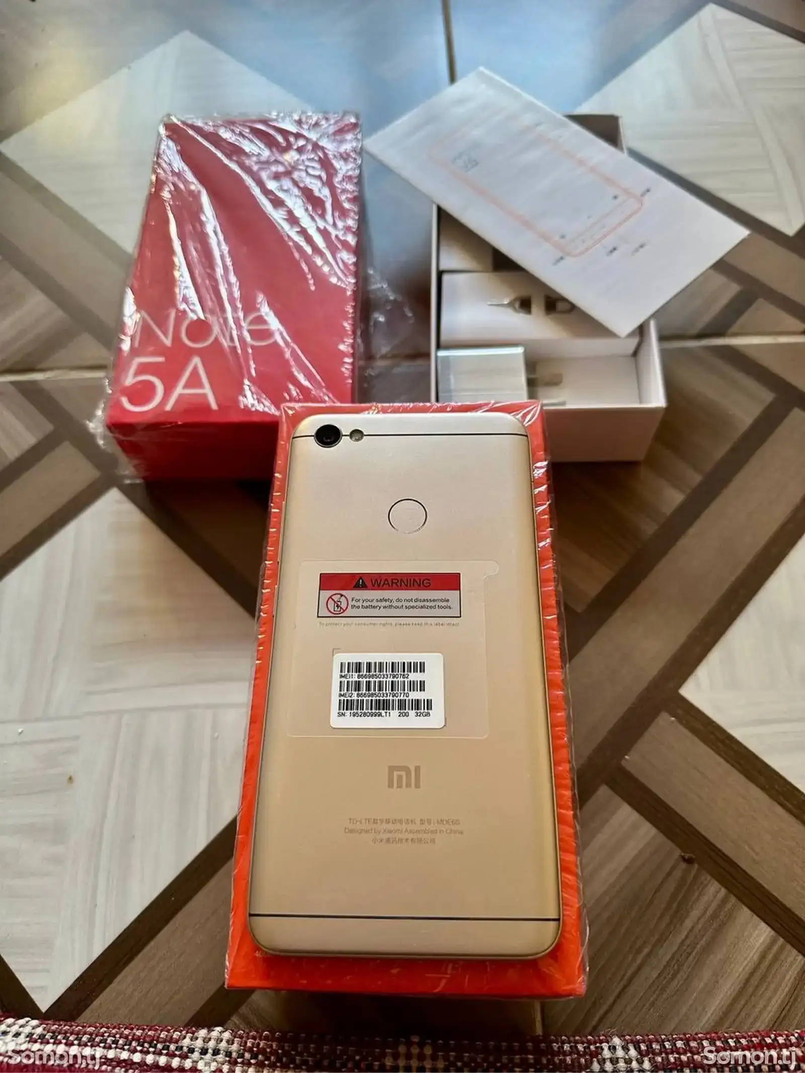 Xiaomi Redmi Note 5A 32gb Gold-1