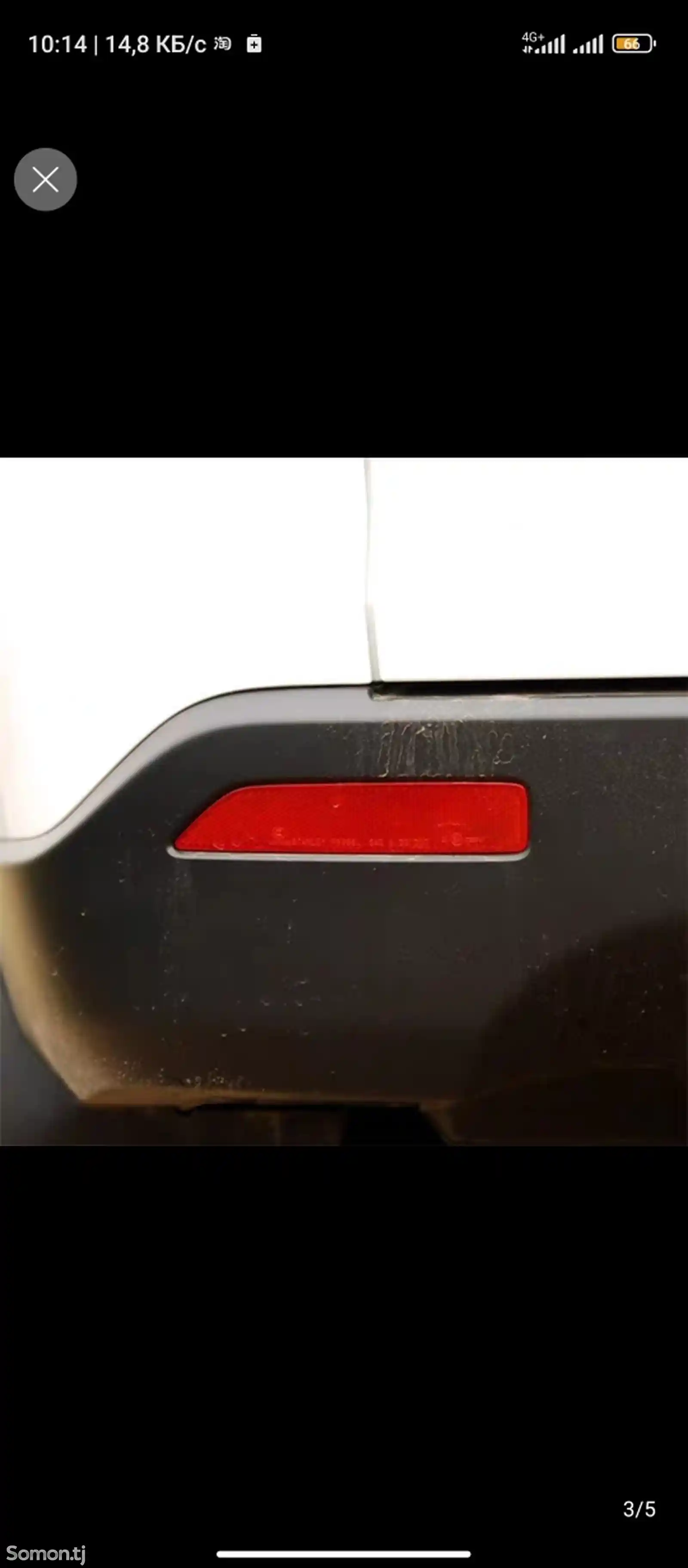Катафот на задний бампер Honda CR-V 07-11-2