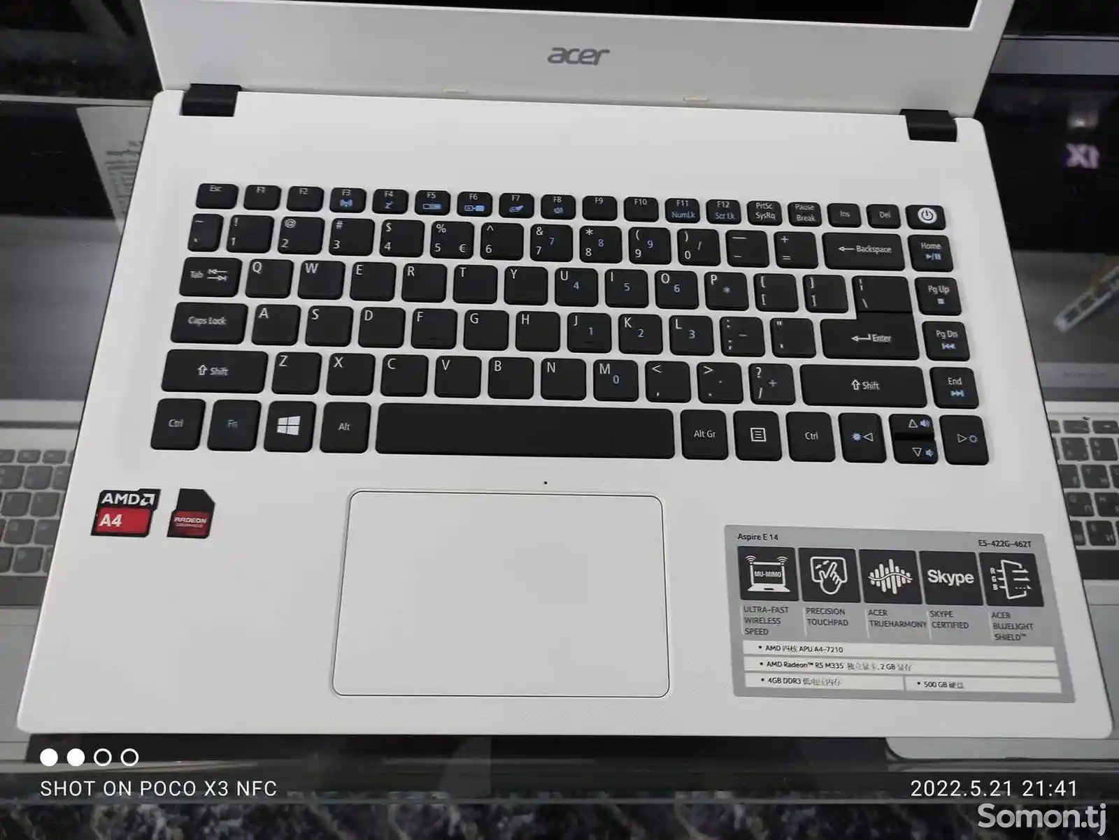 Ноутбук Acer Aspire E5-422G AMD A4-7210 4GB/128GB-4