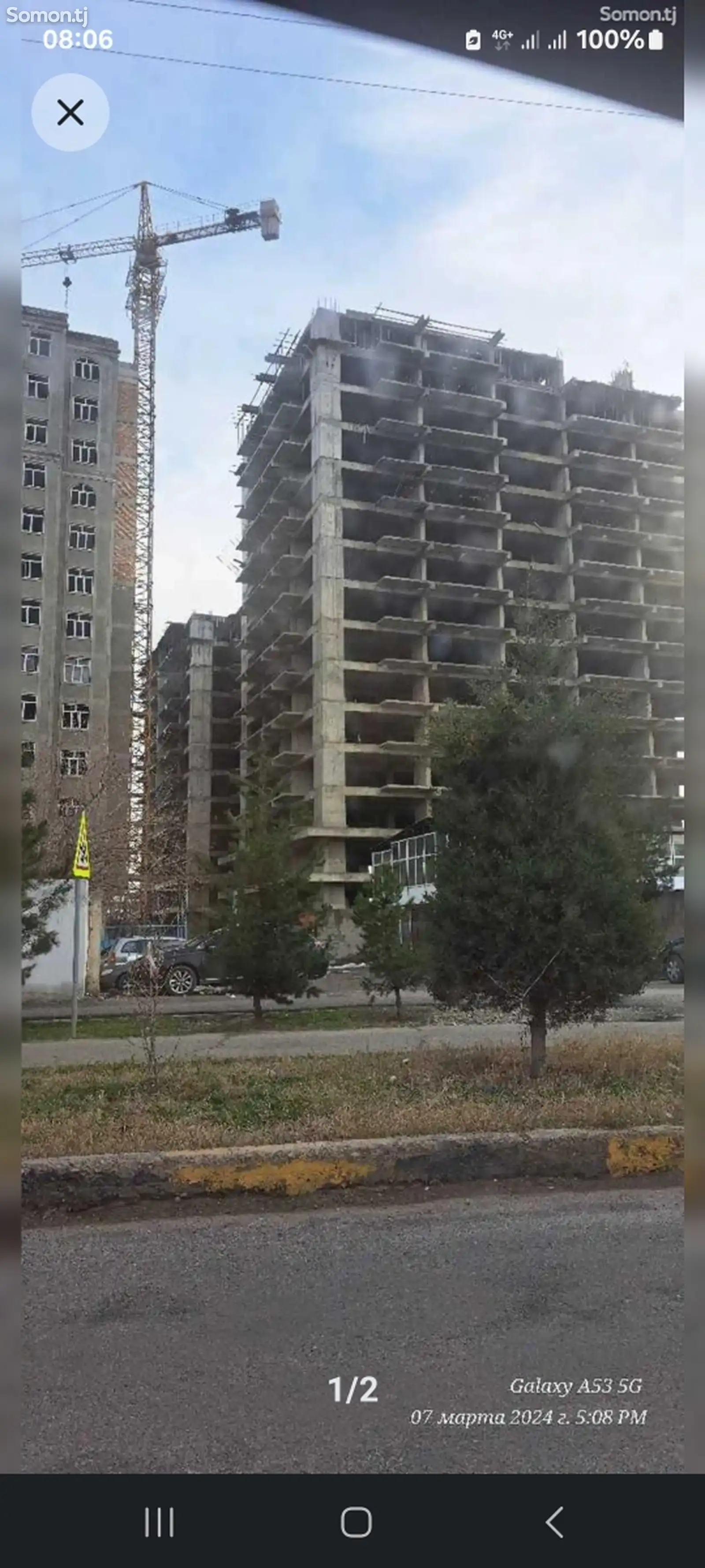 4-комн. квартира, 2 этаж, 95 м², фирдавси-1