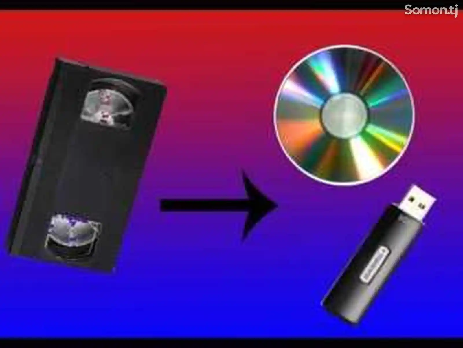 Оцифровка с видеокассет на DVD диски и флешку-1