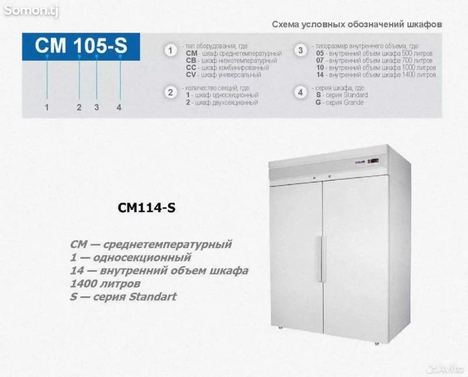 Холодильный шкаф Polair CM-114S-6