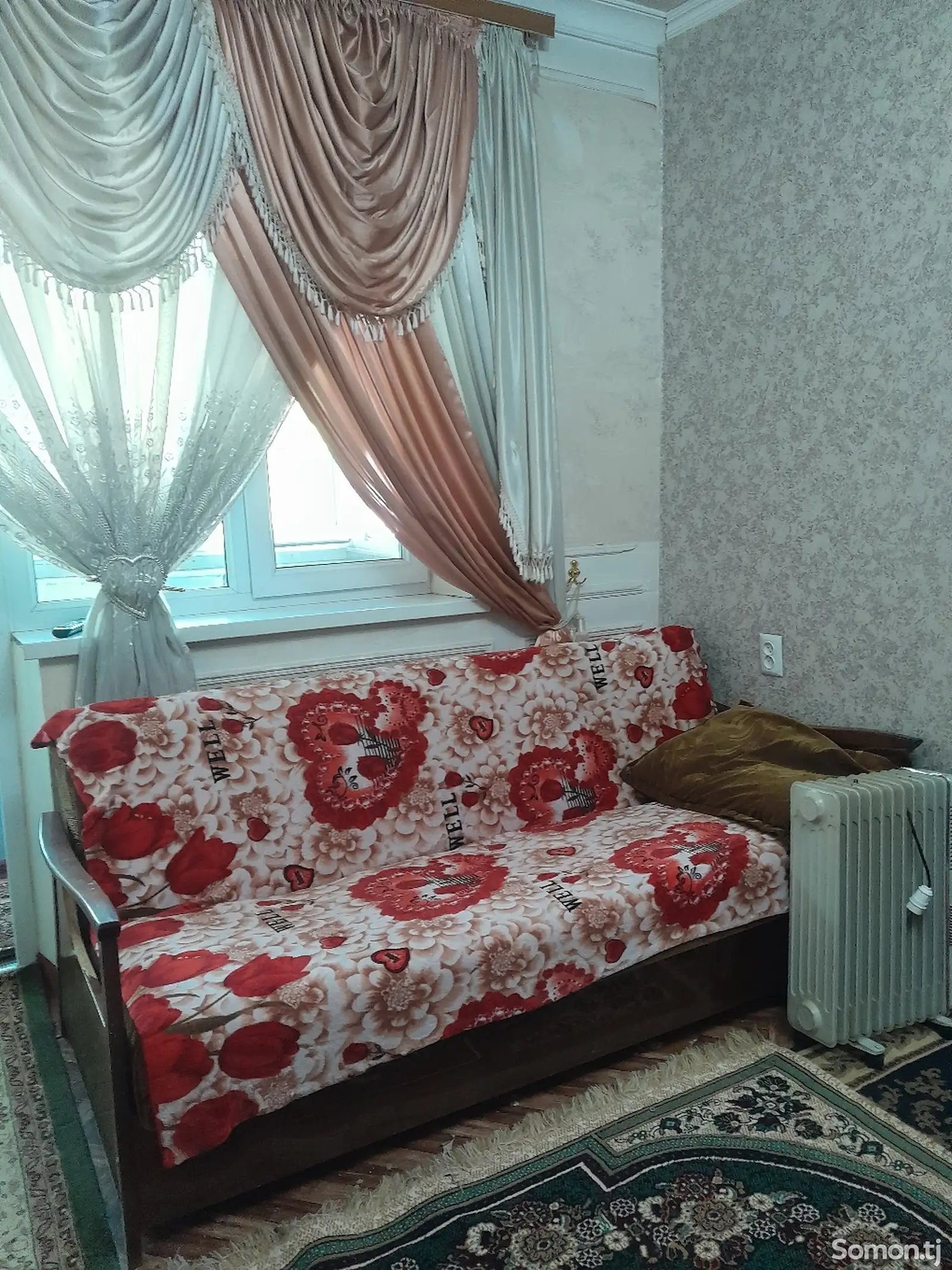 2-комн. квартира, 3 этаж, 37м², Шохмансур-1