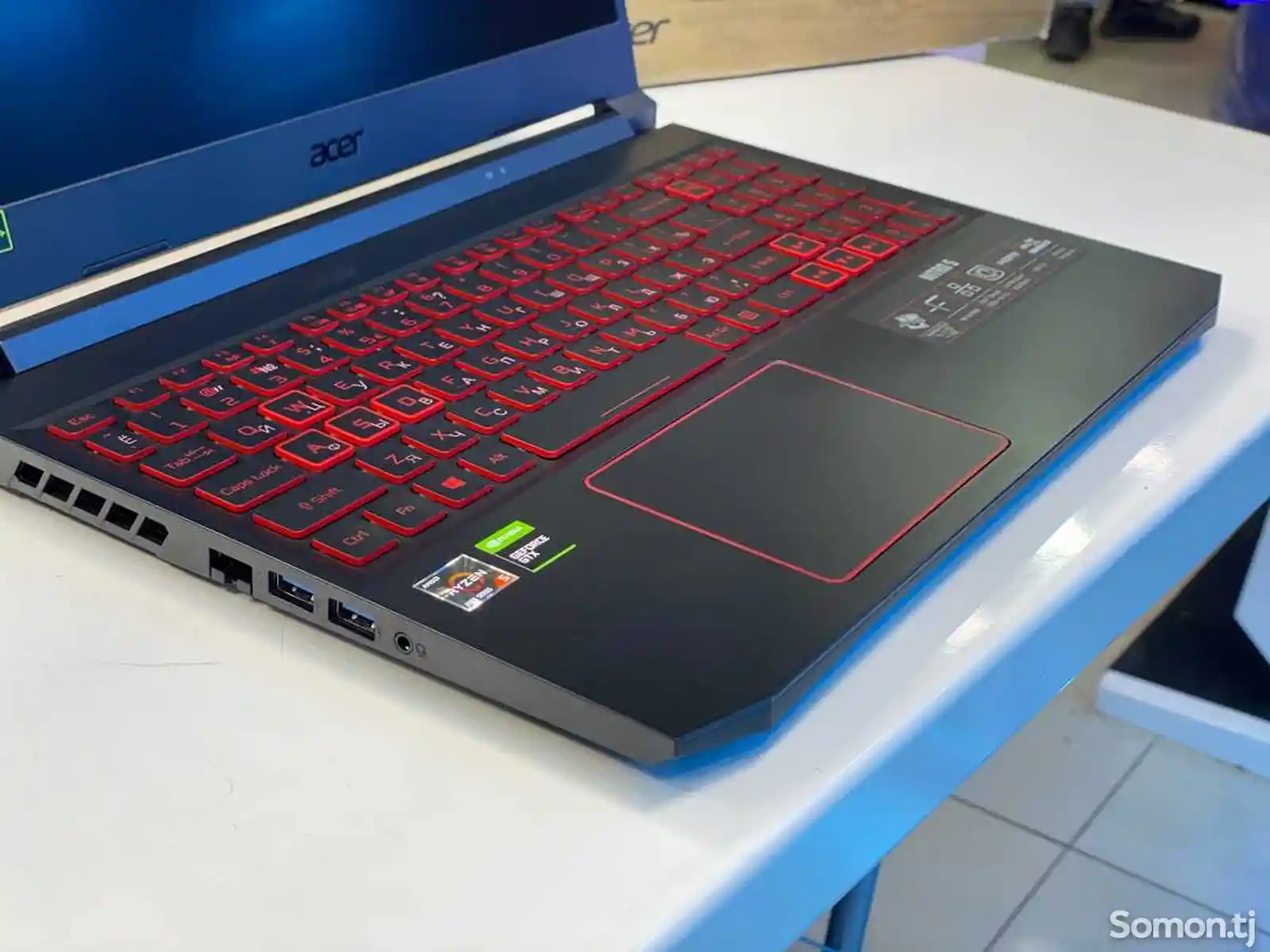 Ноутбук Acer nitro 5 Ryzen 5 4600H 8/SSD256GB NVIDIA GeForce GTX 1650-5