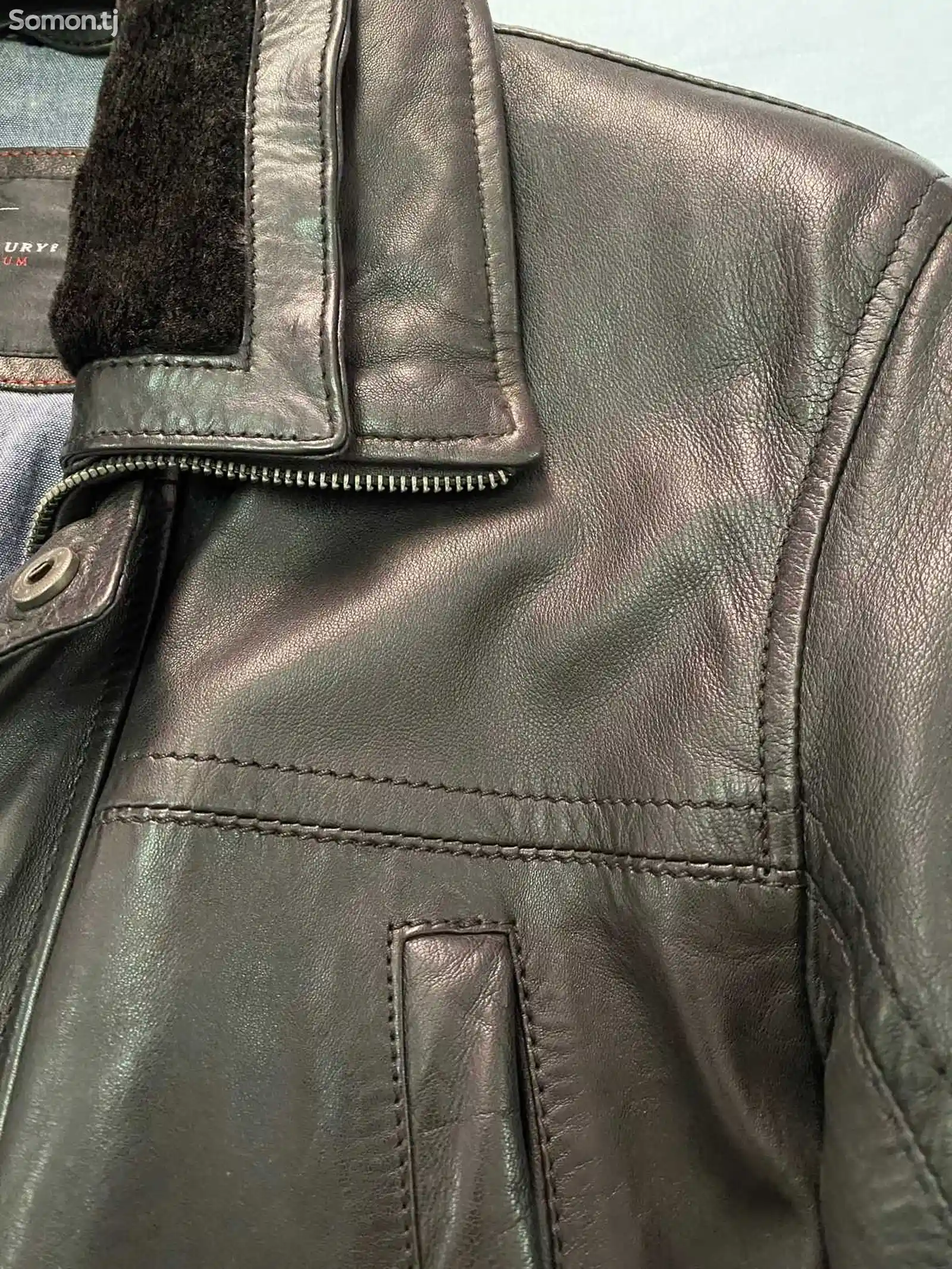 Кожаная куртка чарми дубленка-5
