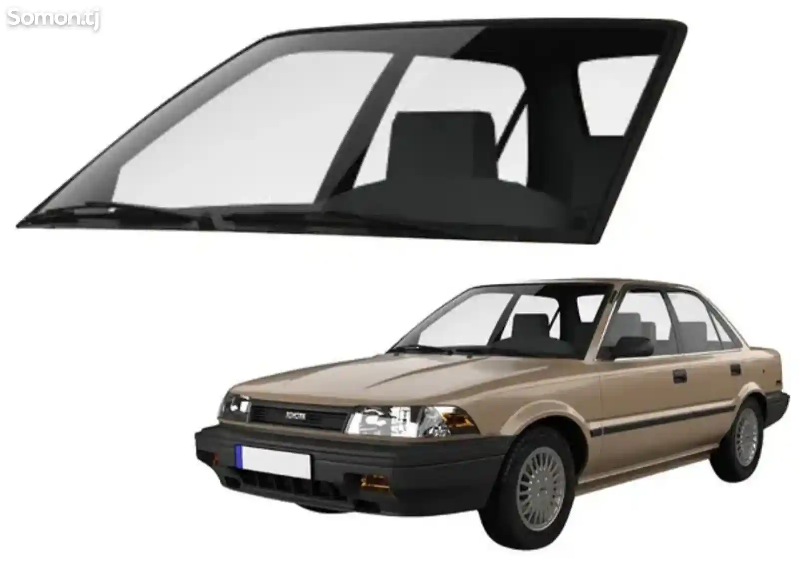 Лобовое стекло на Toyota Corolla 1995