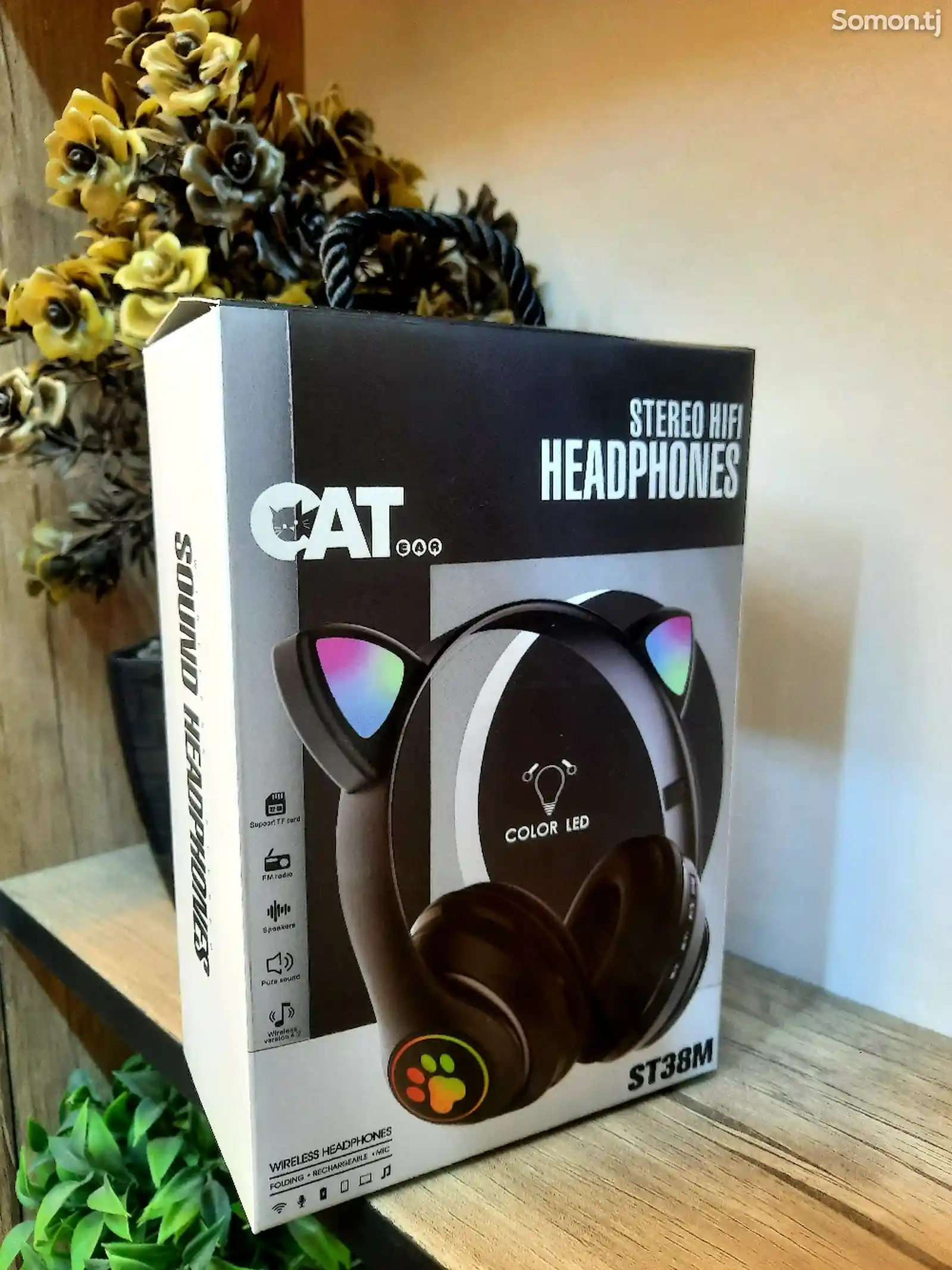 Наушники Cat headphones-1
