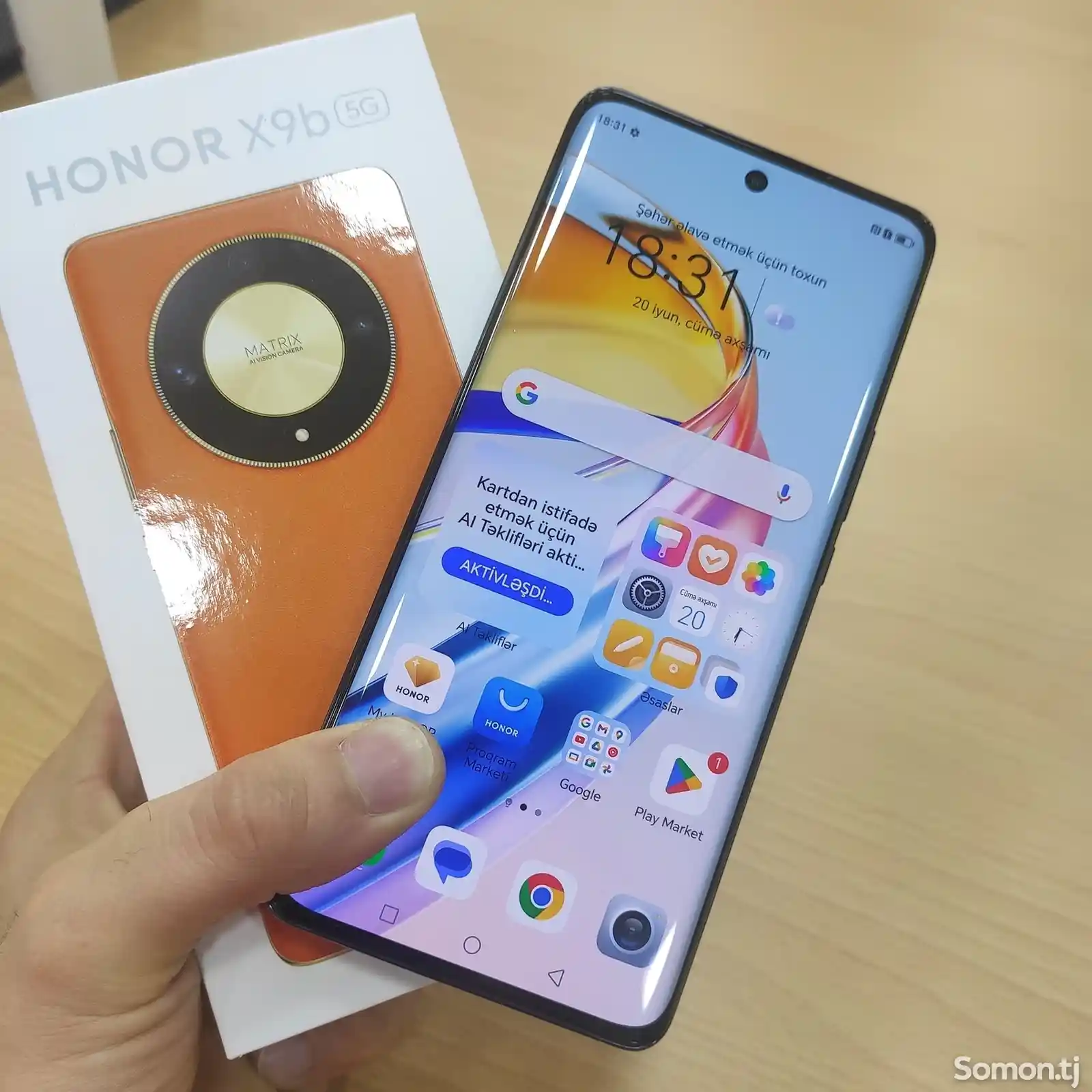 Honor X9b 5G 8/256Gb blue-3