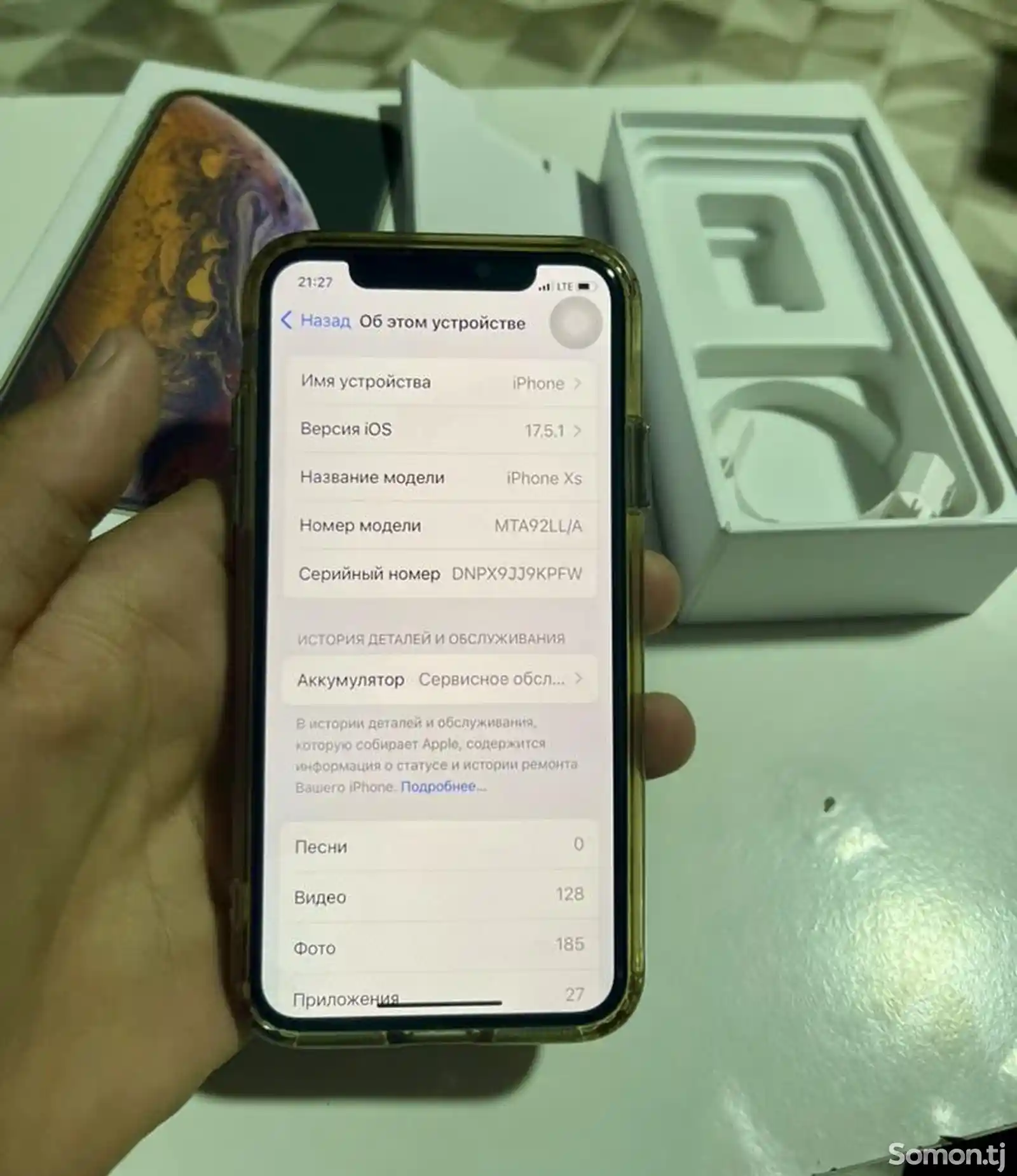 Apple iPhone Xs, 256 gb, Gold-4