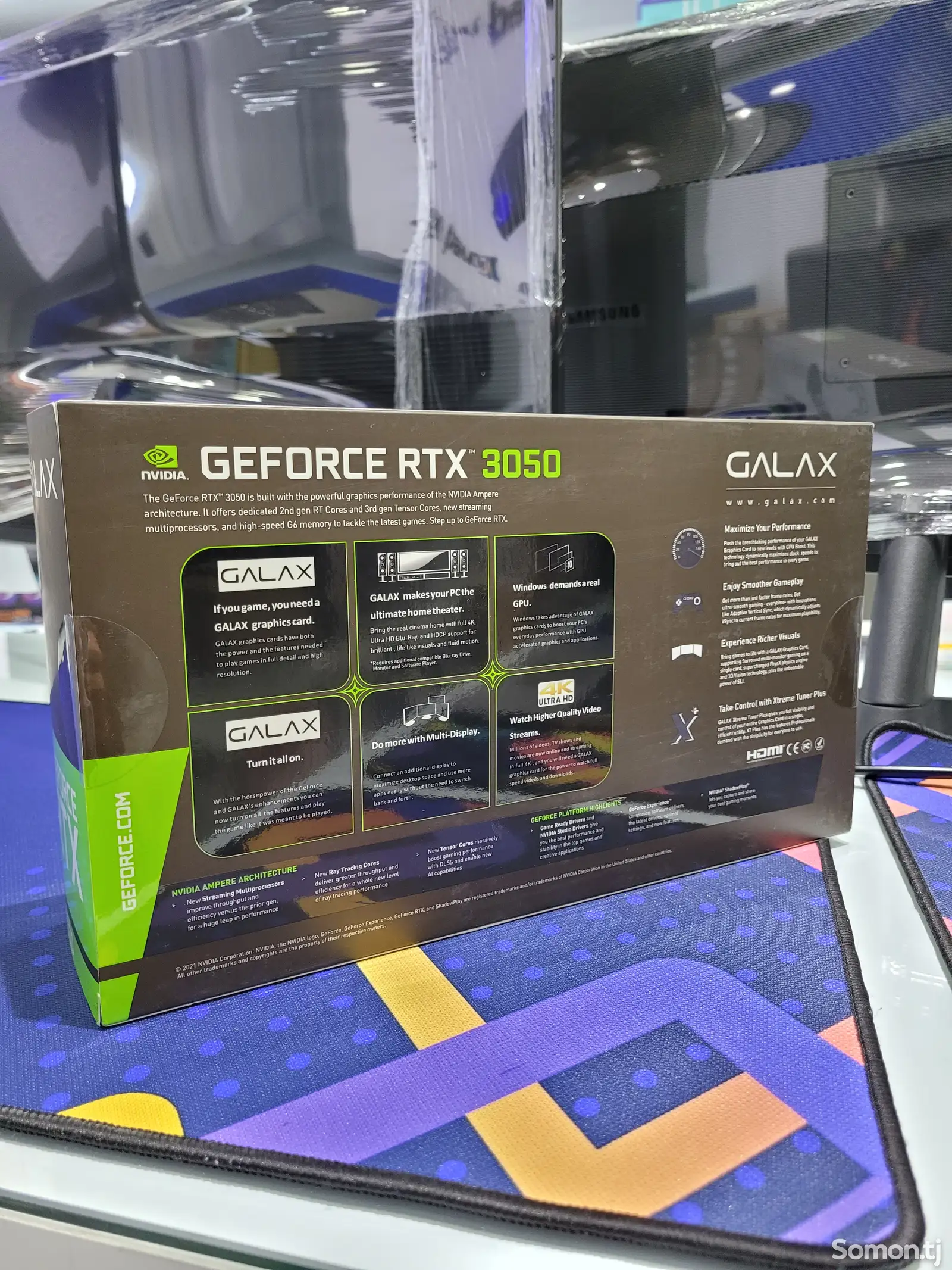 Видеокарта Galax GeForce RT X3050 6GB EX-1