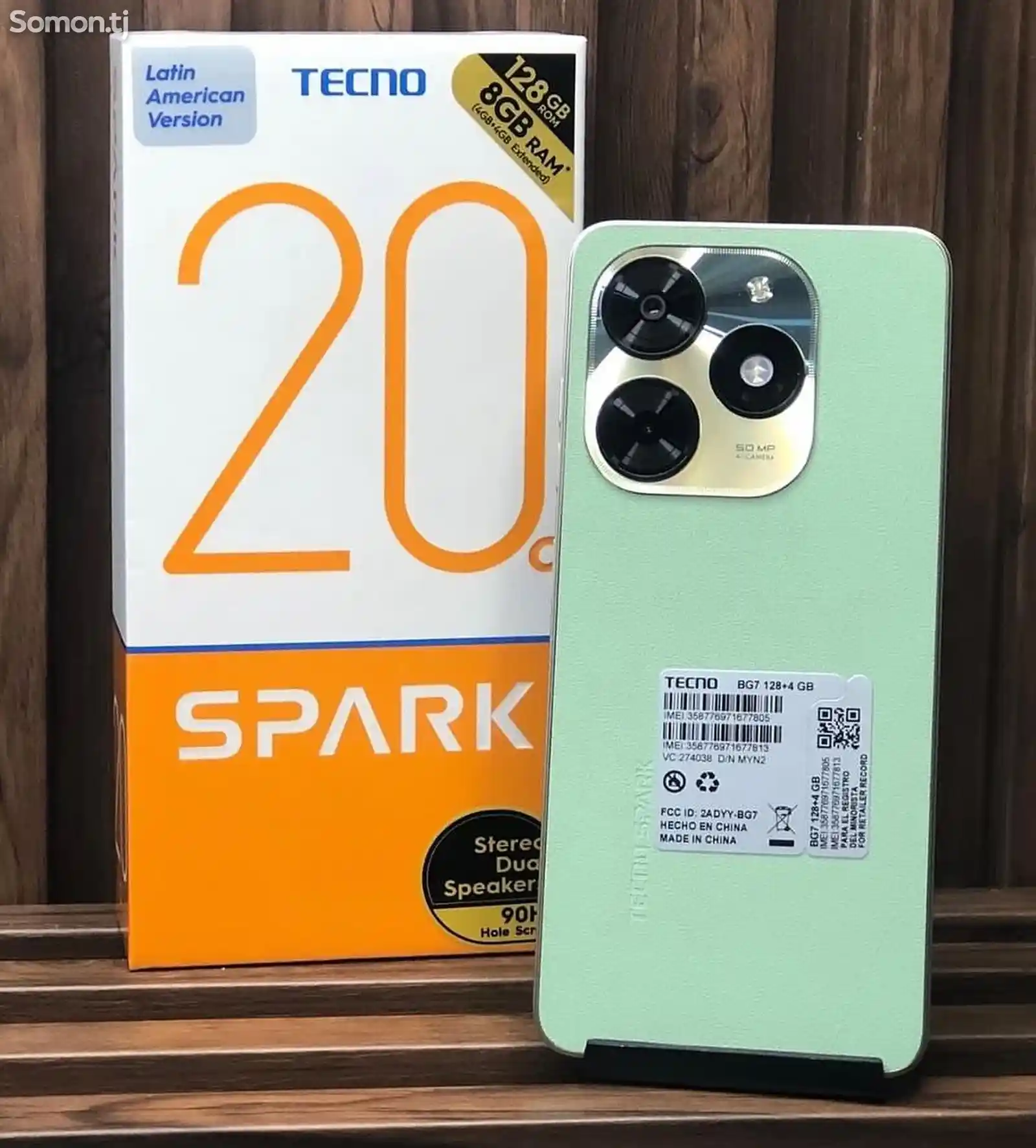 Tecno Spark 20c 4gb+4gb/128gb-4