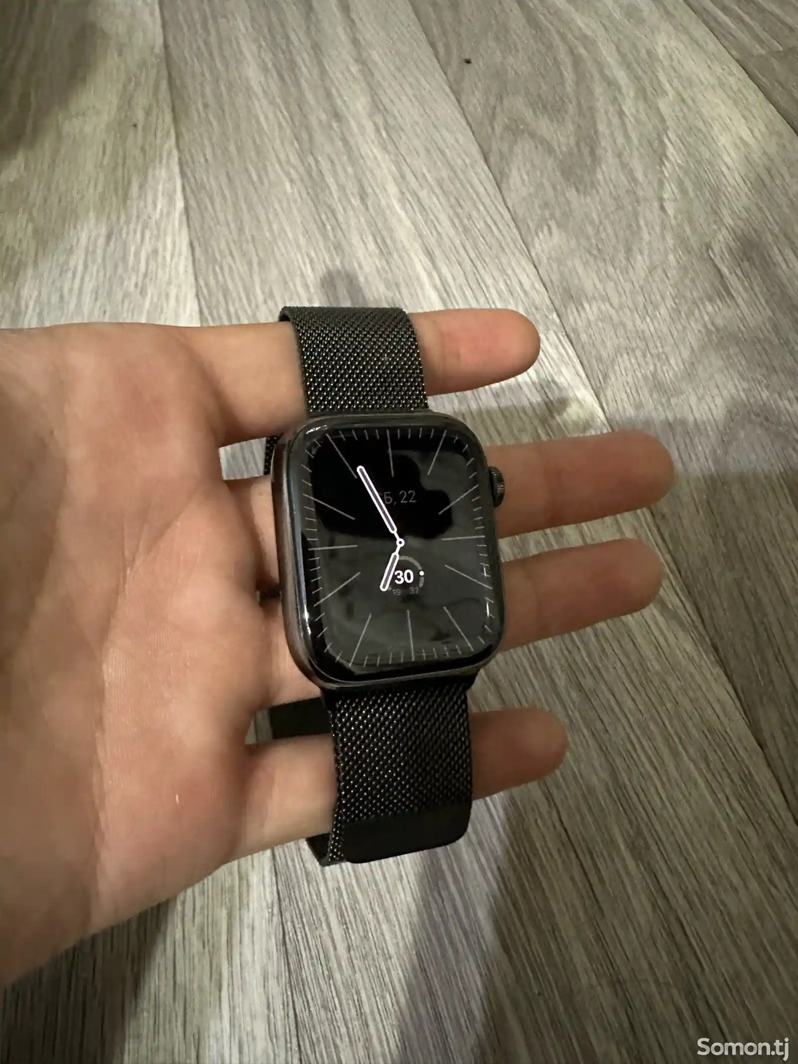 Смарт часы Apple Watch Series 7 Gps + Cellular Stainless Steel 45mm-1