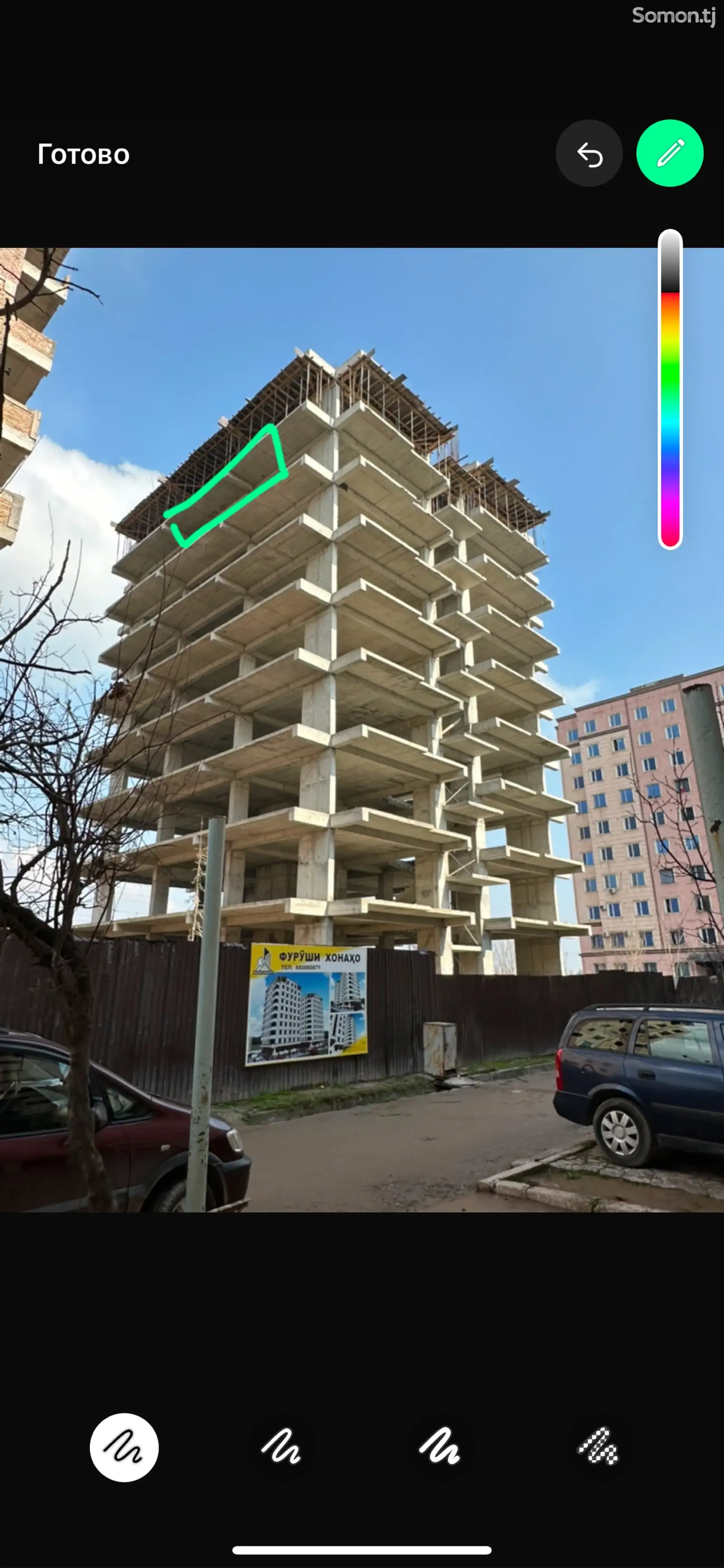 1-комн. квартира, 8 этаж, 38 м², Донишгохи Носири Хусрав- бозори Нихи-1