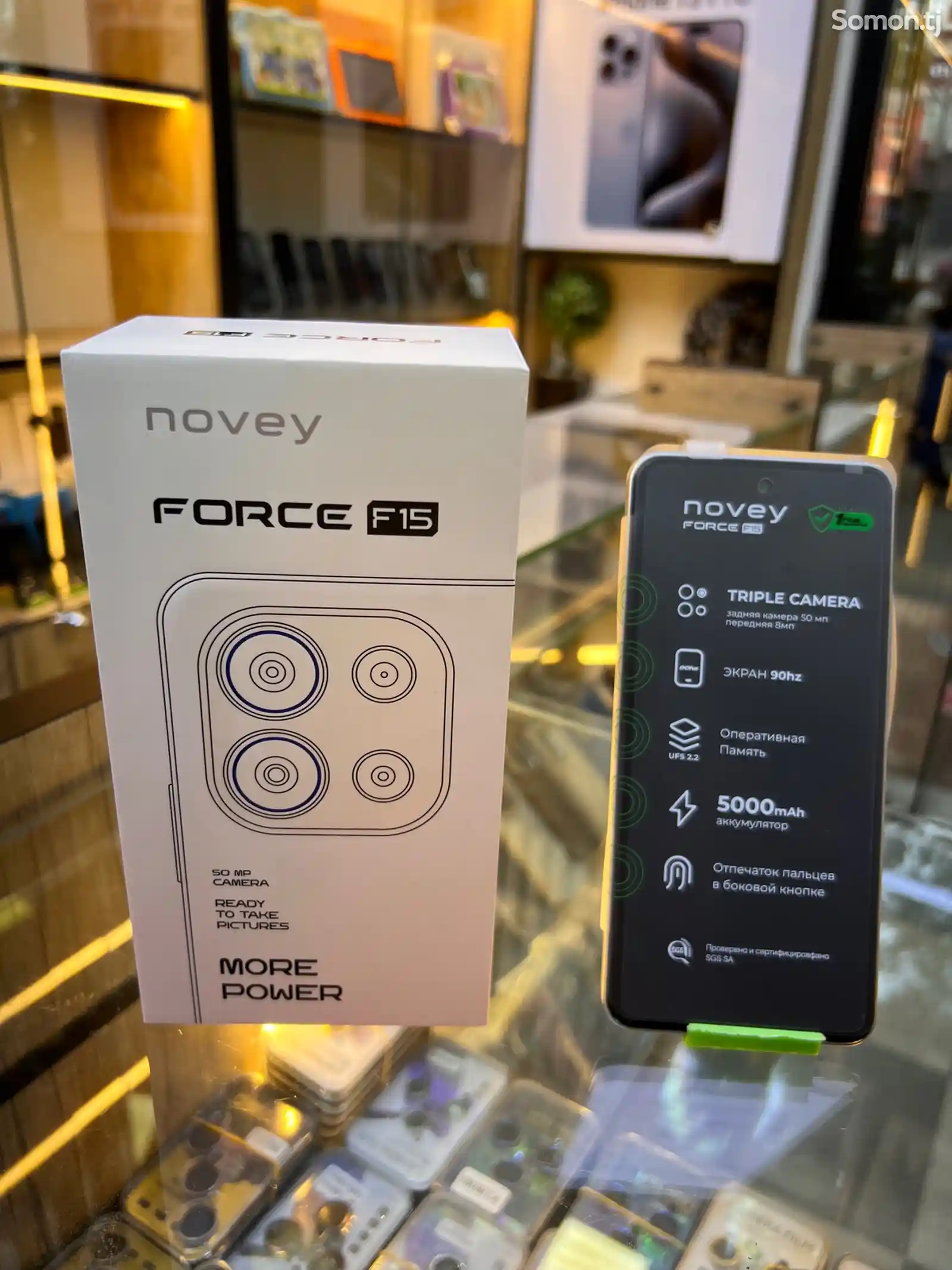 Novey Force F15 8GB+256GB белый цвет-2