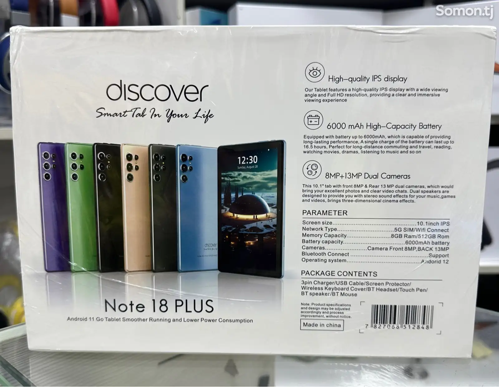 Планшет Discover Note 18 Plus 8/512gb-4