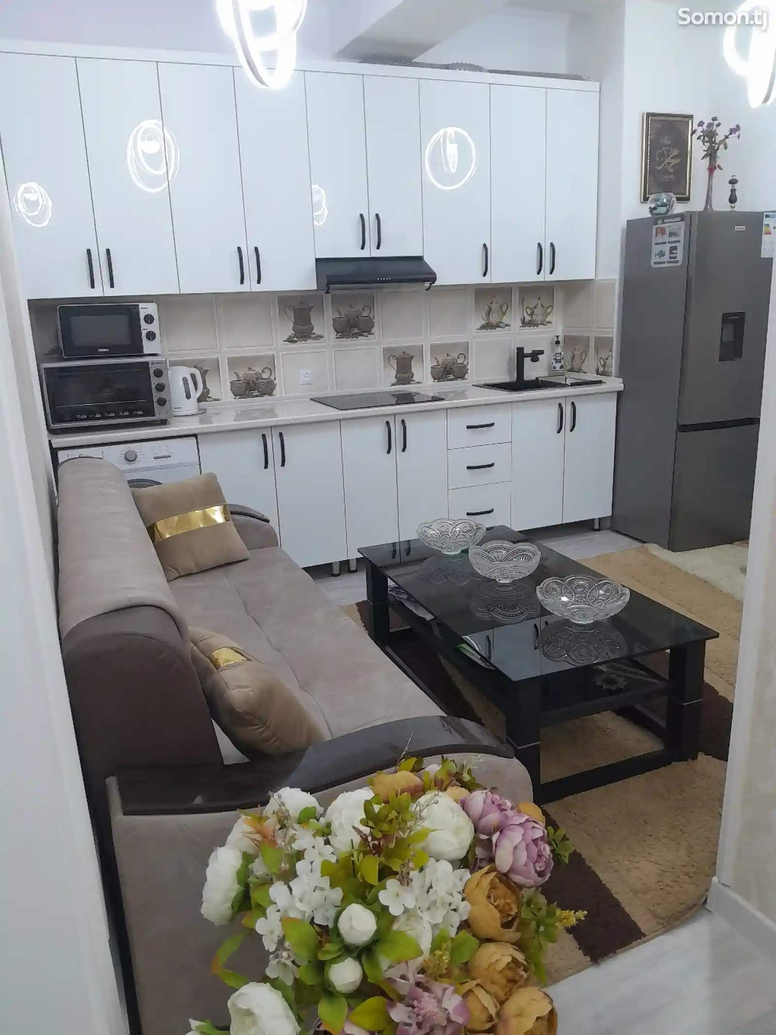 2-комн. квартира, 17 этаж, 60м², Шохмансур-6