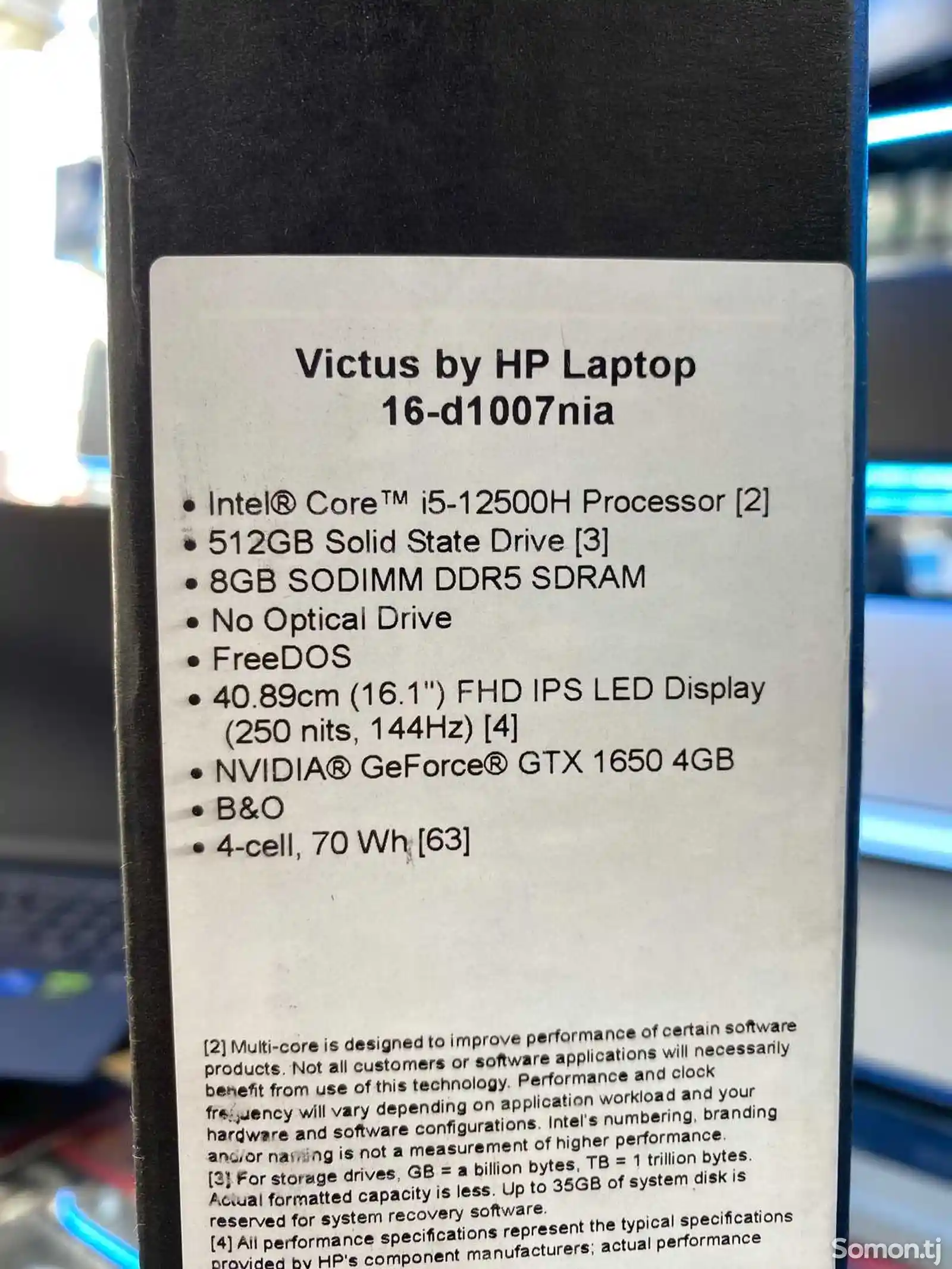 Игровой ноутбук Victus by Hp intel Core i5-13420H-5