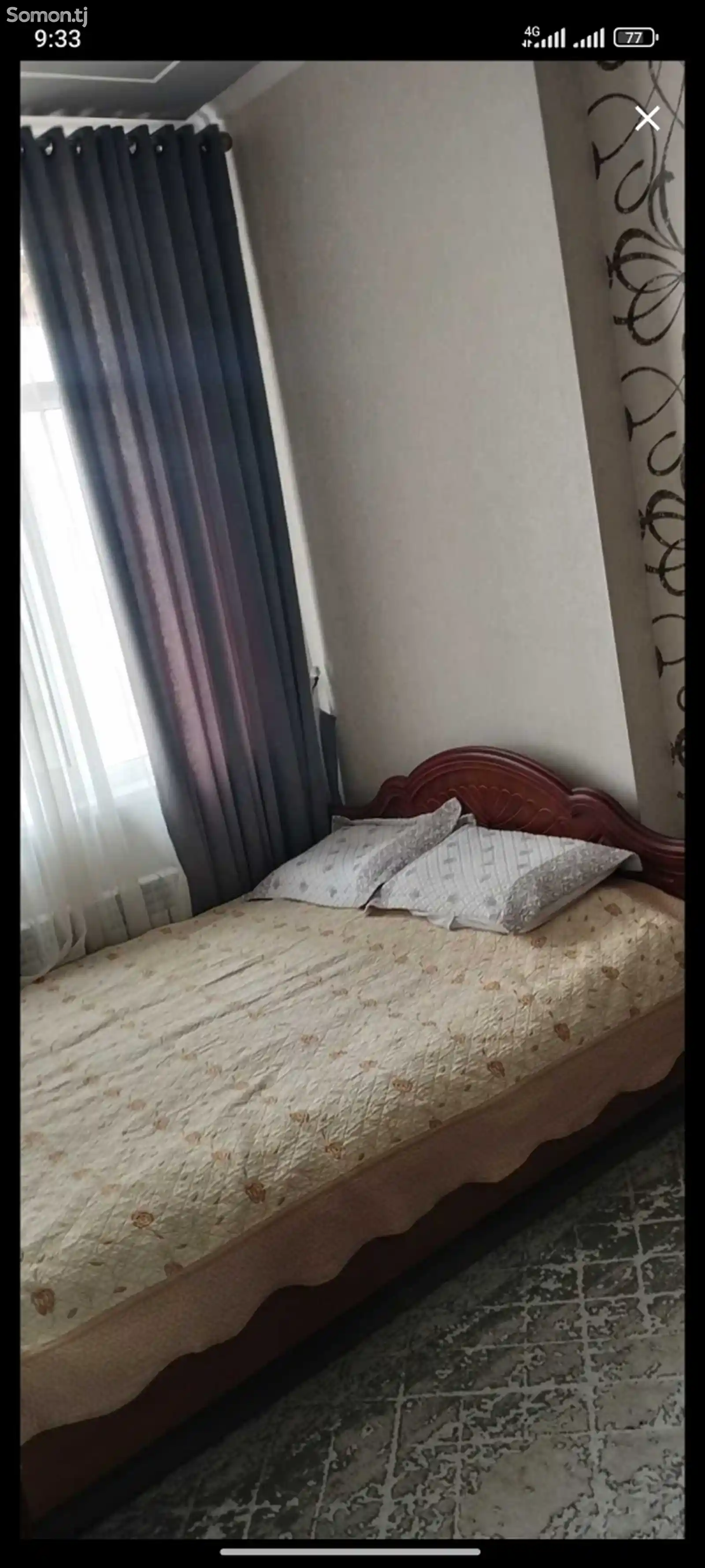 3-комн. квартира, 15 этаж, 60м², Рудаки 102-4