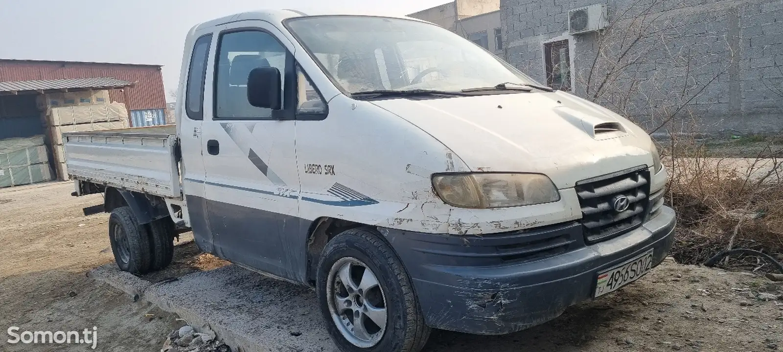 Бортовой автомобиль Hyundai Starex, 2002-1