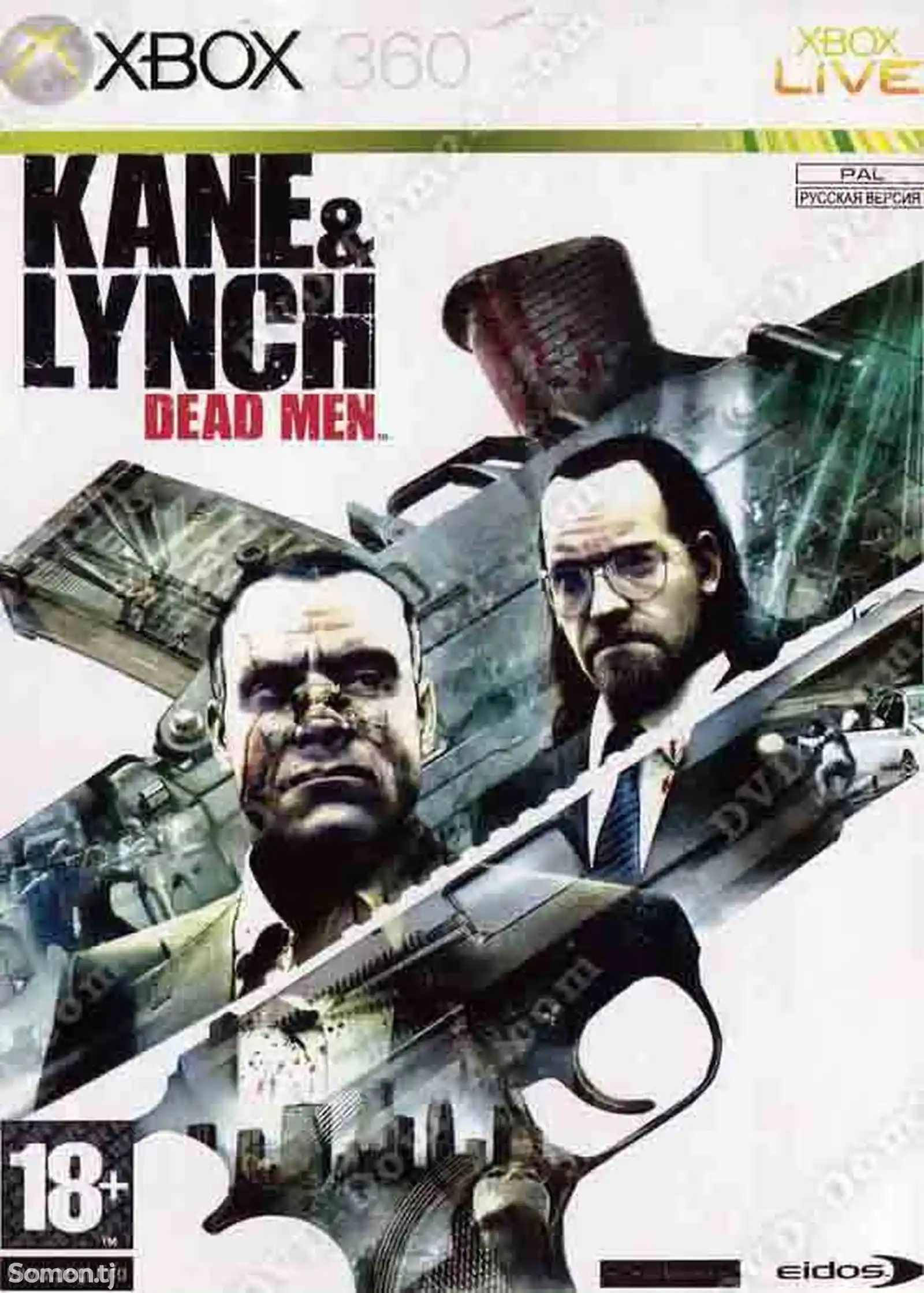 Игра Kane and Lynch 1 dead men для прошитых Xbox 360