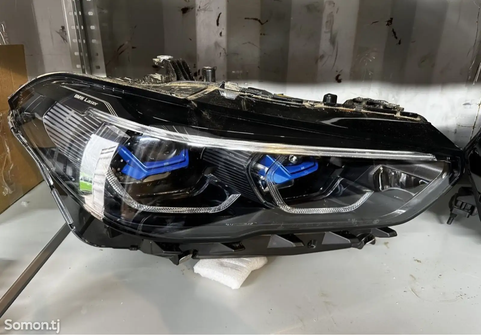 Фары BMW G05 laser Shadow line-1