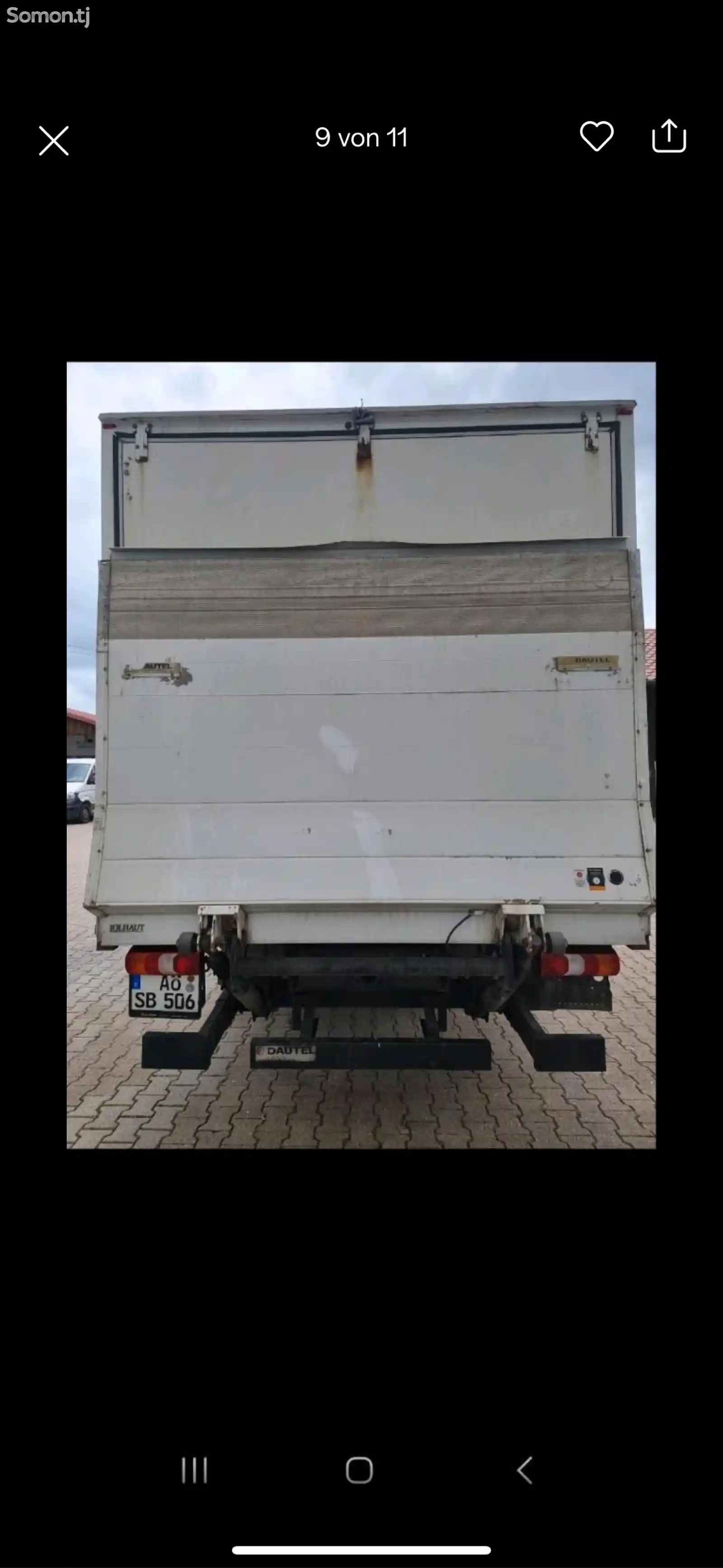 Бортовой грузовик Mercedes-Benz Atego 816, 2014-4