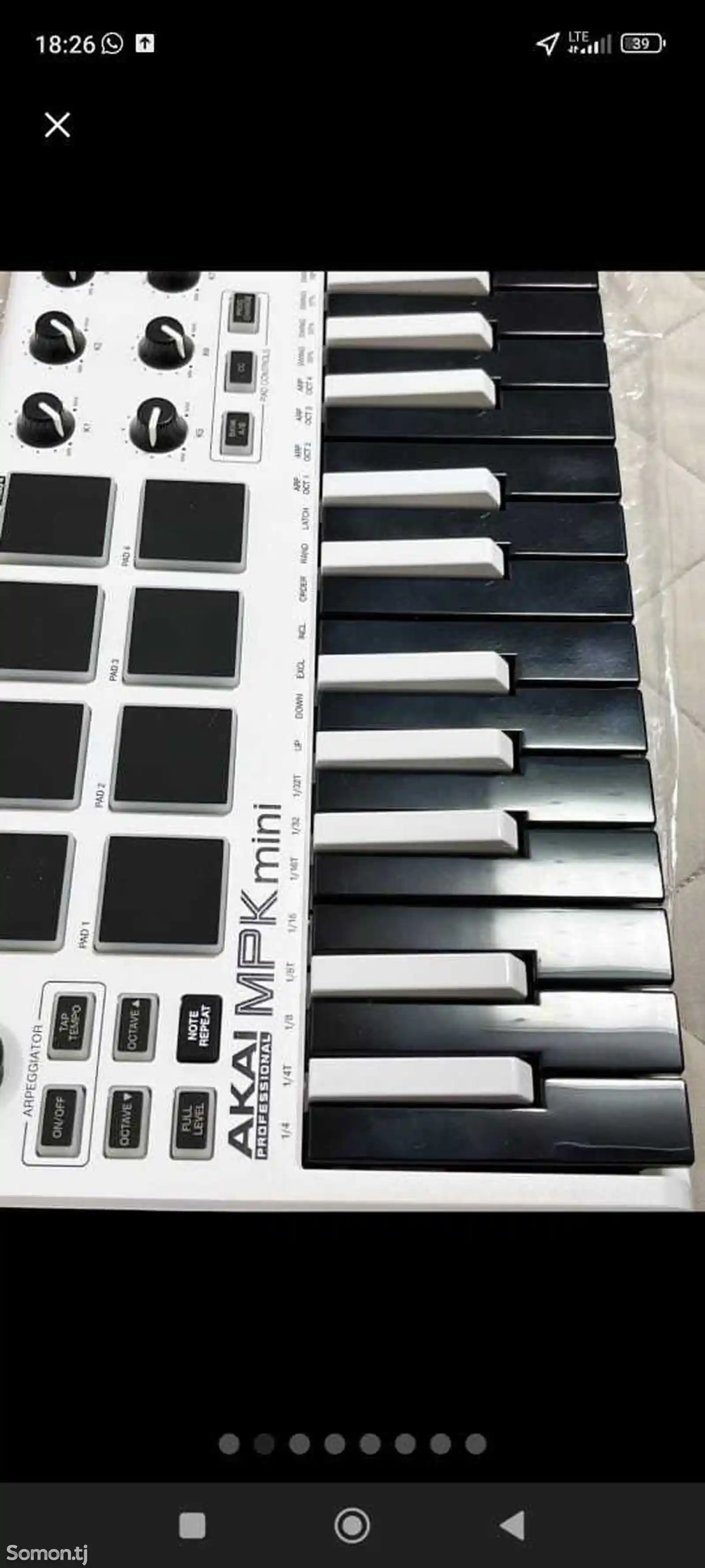 Мidi клавиатура Akai MPK Mini-1